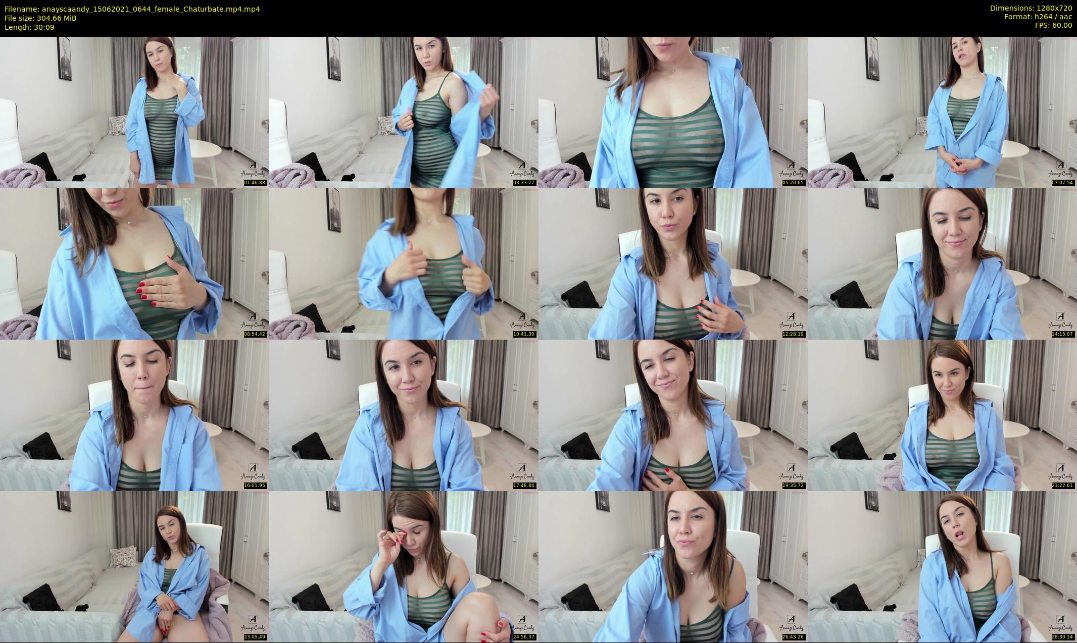 anayscaandy — 31 minute Chaturbate female cam show recording, 720p, Jun 15, 2021