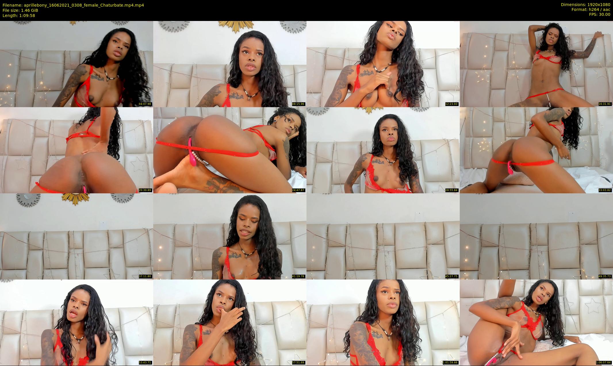 aprillebony — 70 minute Chaturbate female cam show recording, 1080p, Jun 16, 2021