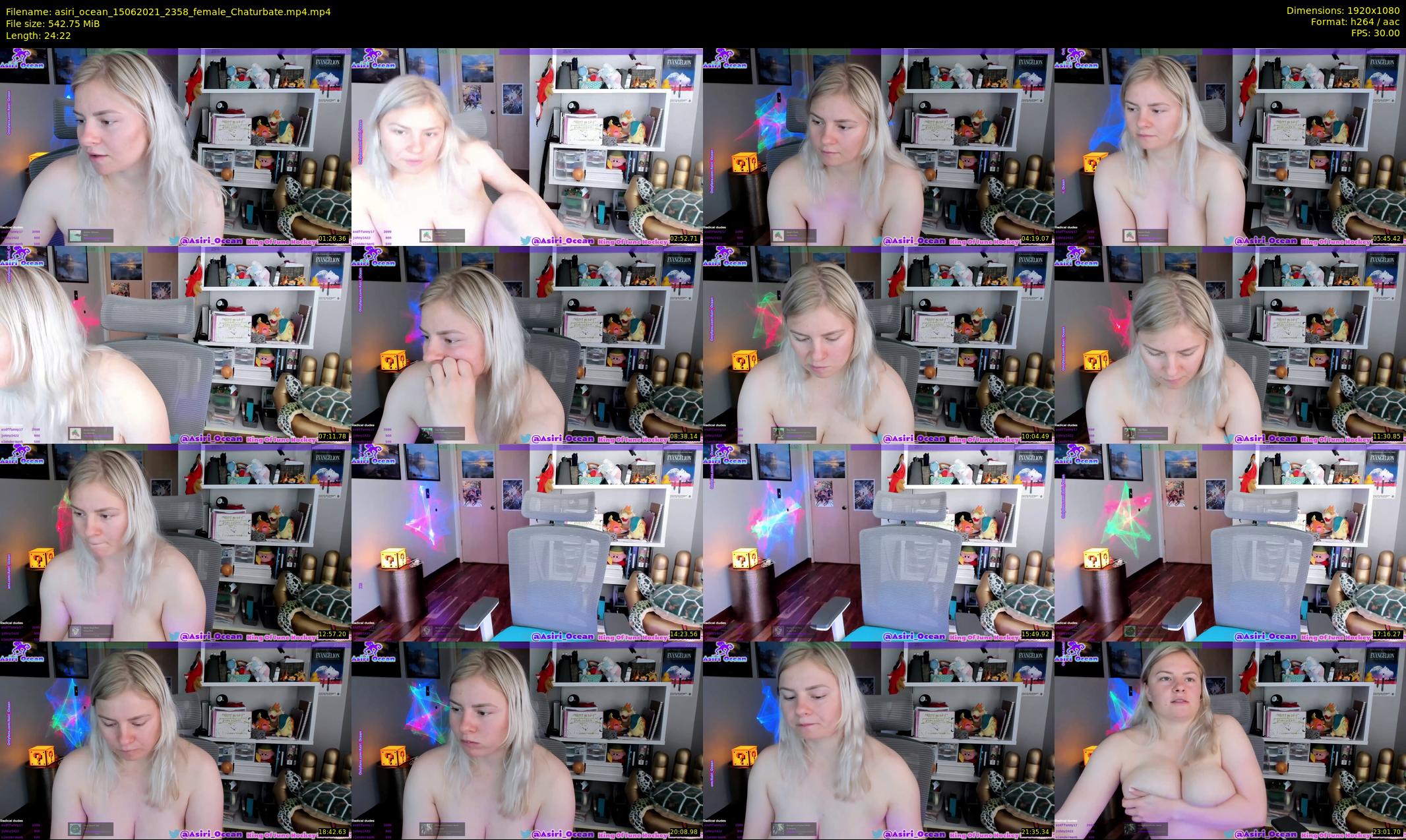 asiri_ocean — 25 minute Chaturbate female cam show recording, 1080p, Jun 15, 2021