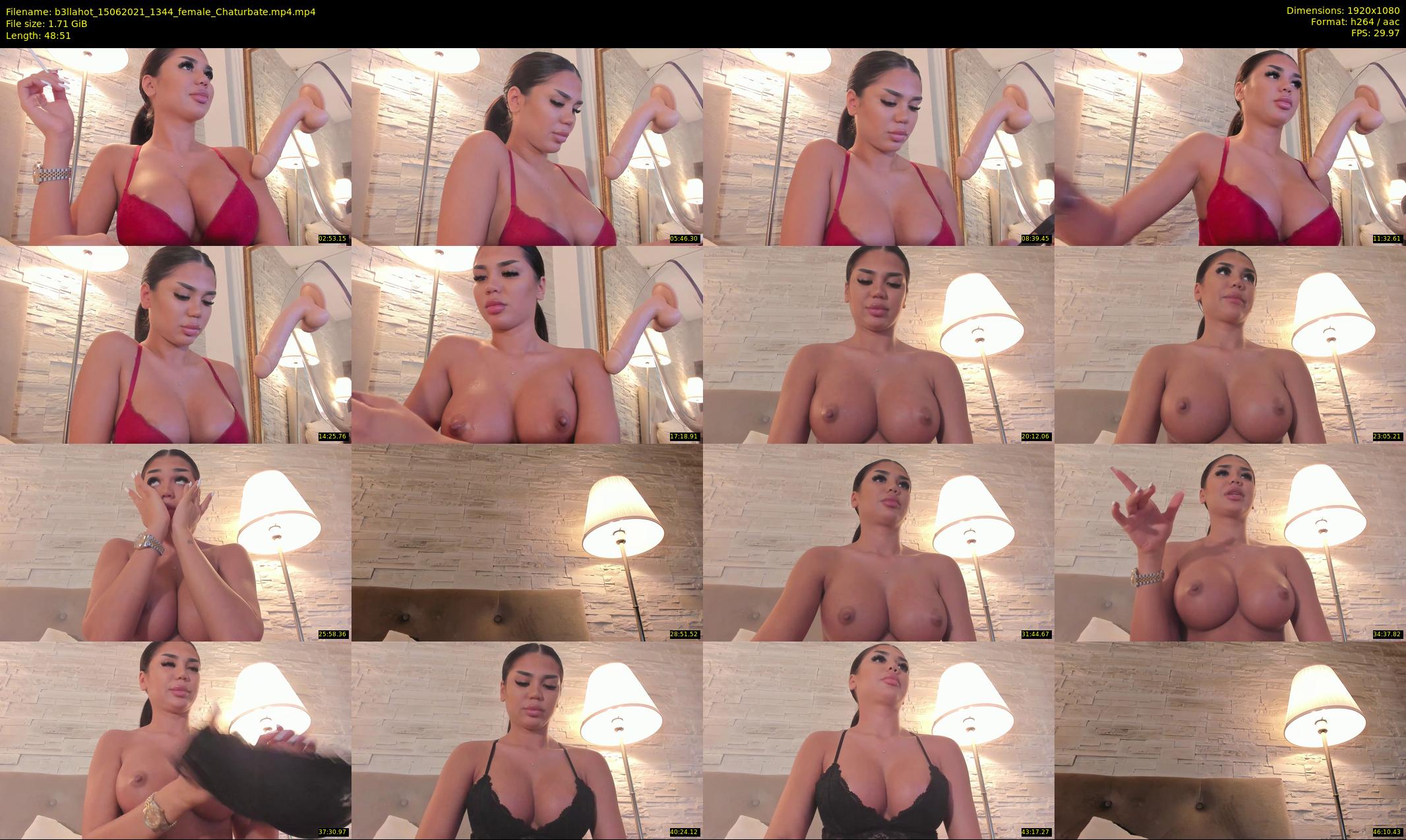 b3llahot — 49 minute Chaturbate female cam show recording, 1080p, Jun 15, 2021