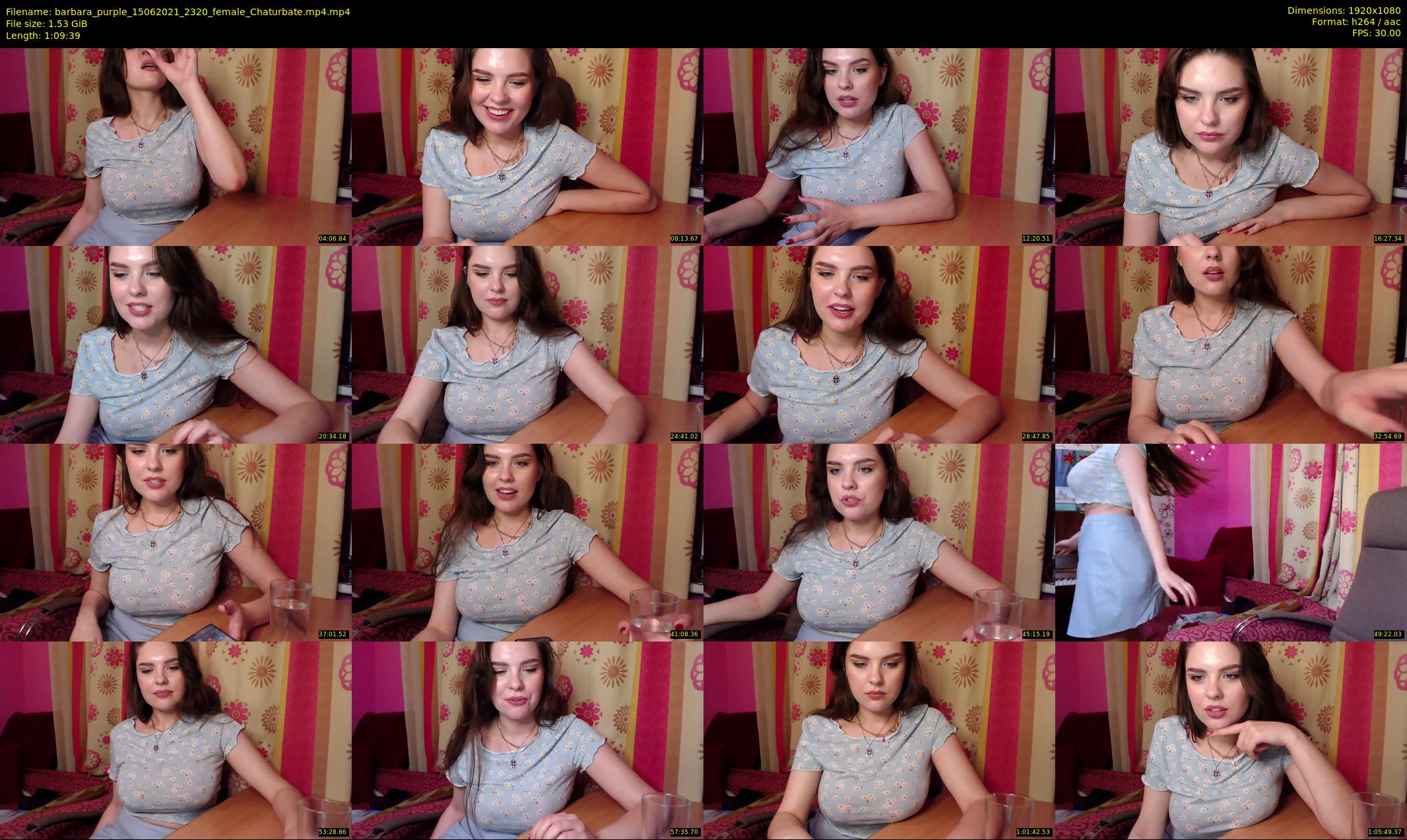 barbara_purple — 70 minute Chaturbate female cam show recording, 1080p, Jun 15, 2021