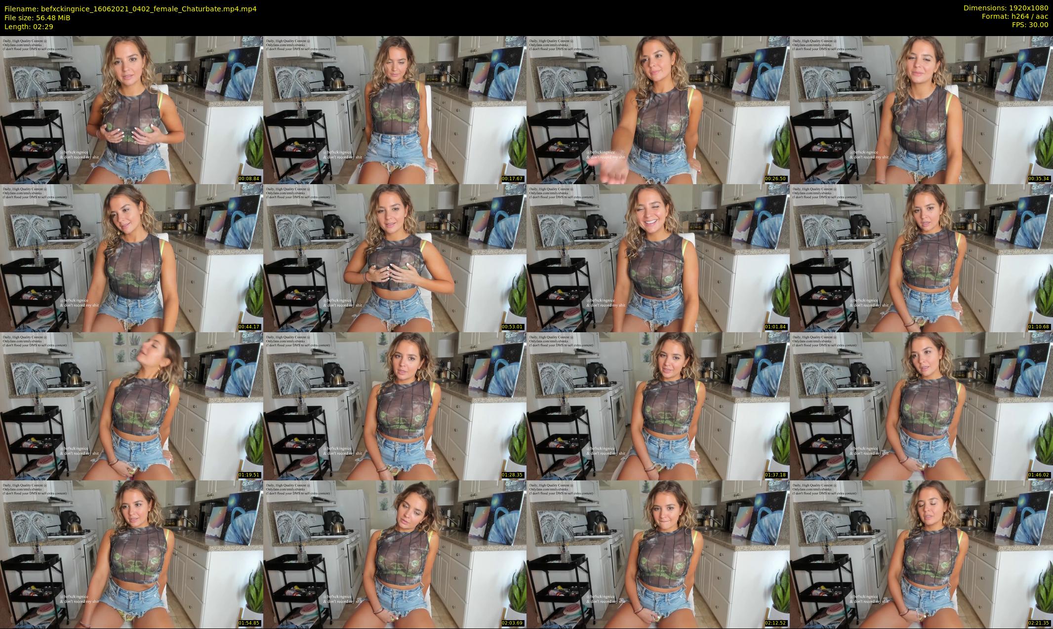 befxckingnice — 3 minute Chaturbate female cam show recording, 1080p, Jun 16, 2021