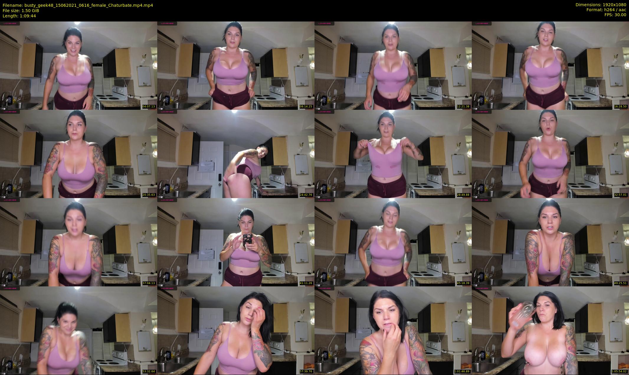 busty_geek48 — 70 minute Chaturbate female cam show recording, 1080p, Jun 15, 2021