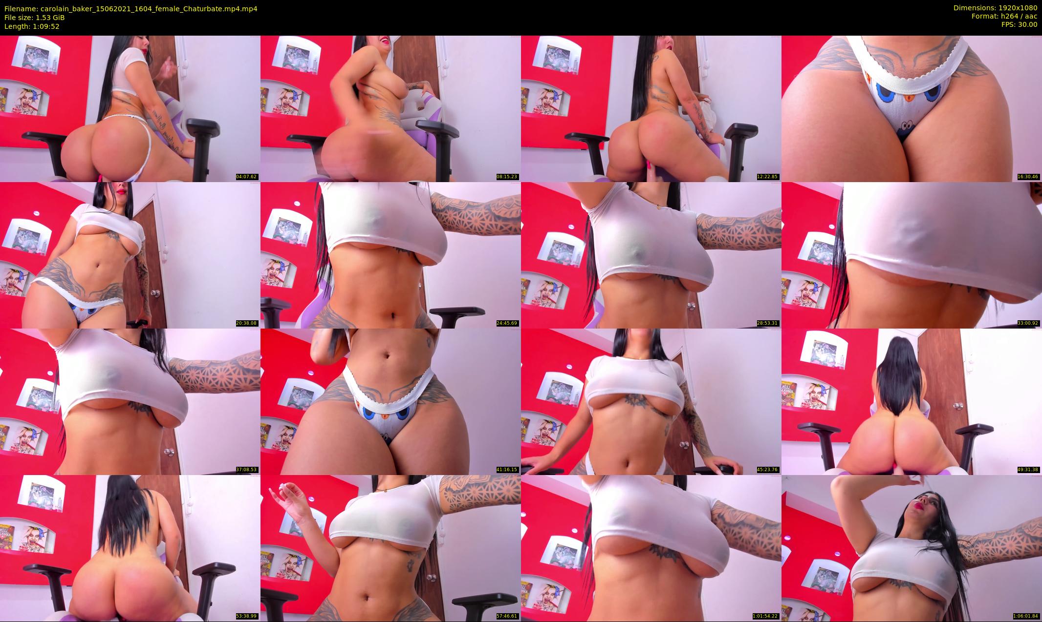 carolain_baker — 70 minute Chaturbate female cam show recording, 1080p, Jun 15, 2021