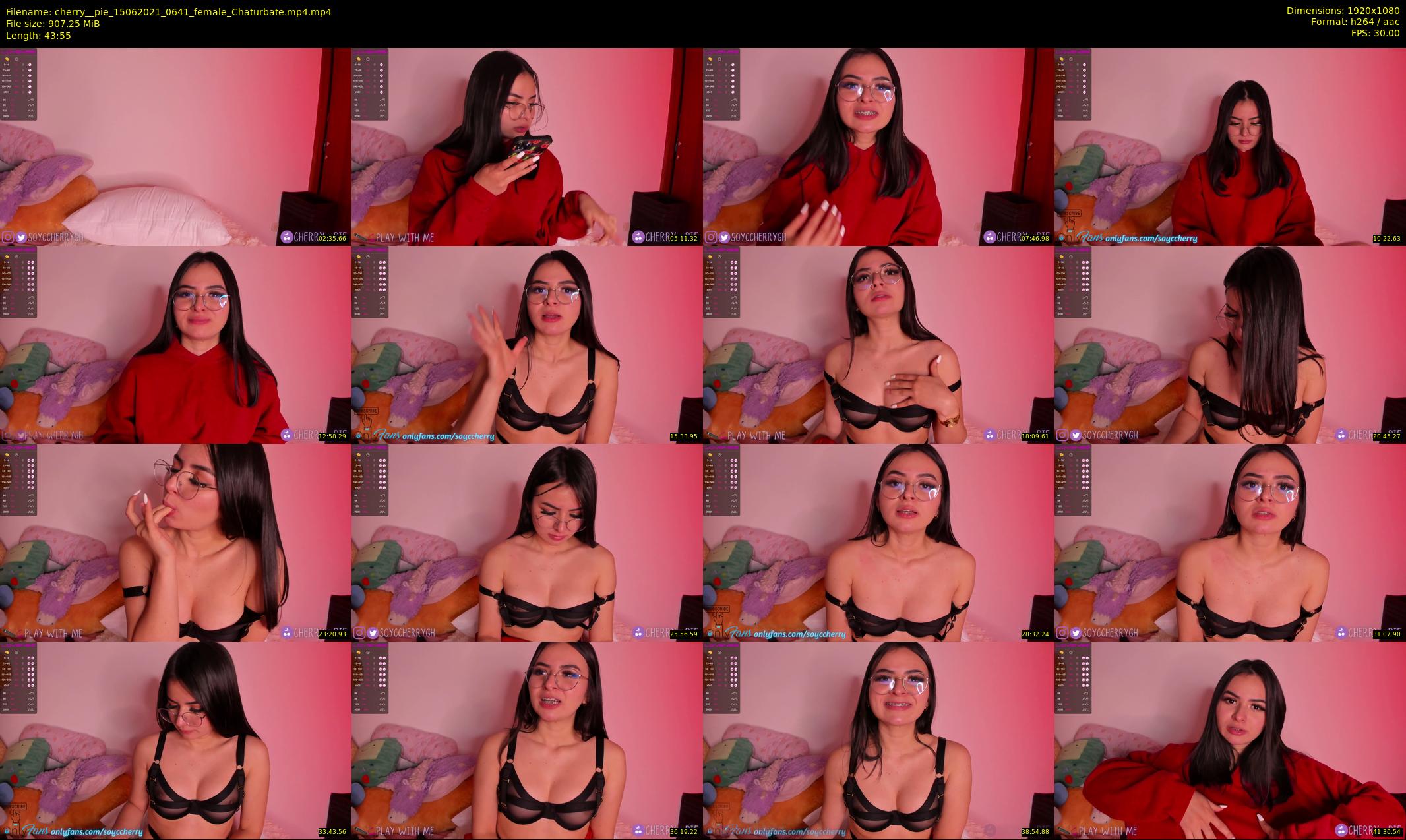 cherry__pie — 44 minute Chaturbate female cam show recording, 1080p, Jun 15, 2021