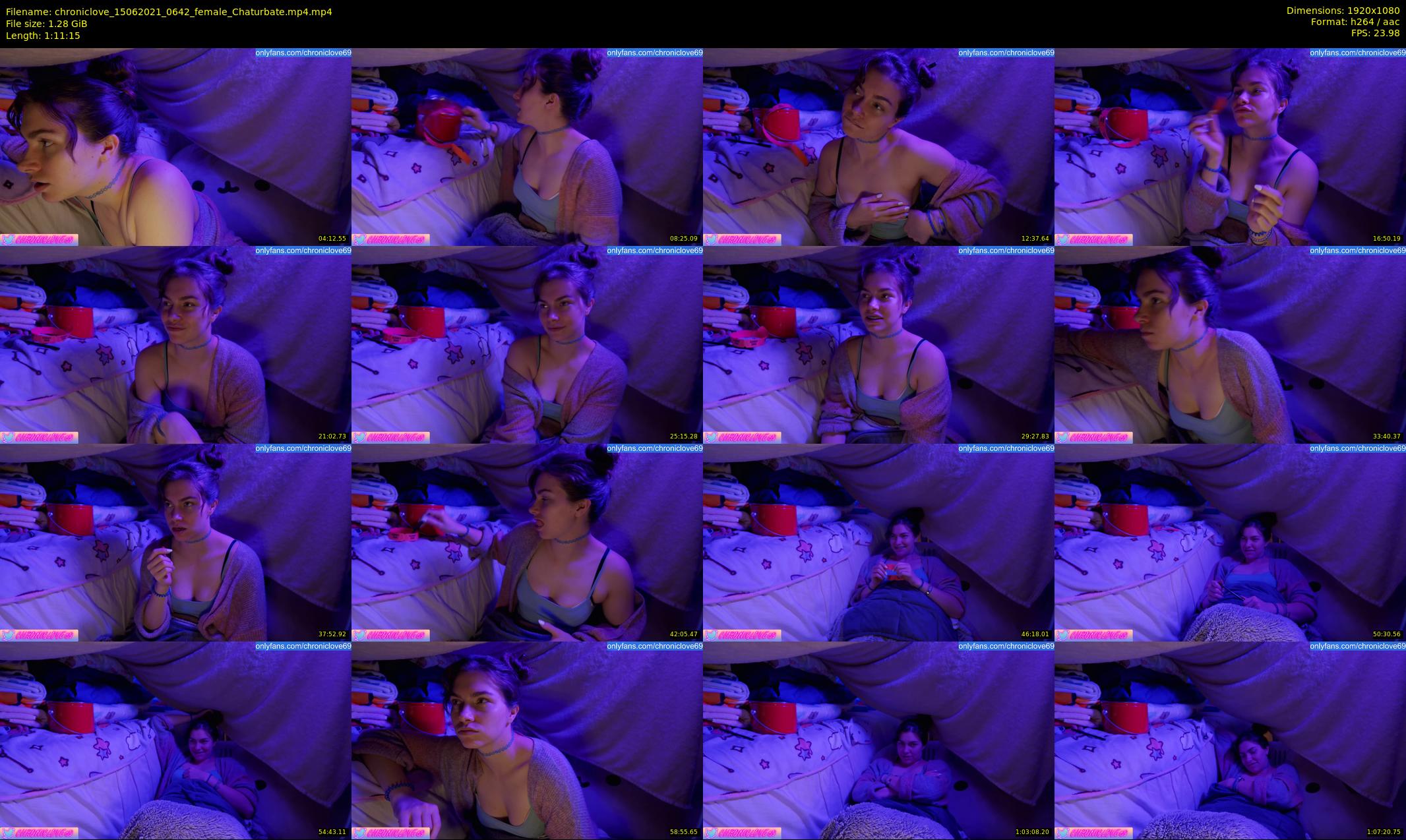 chroniclove — 72 minute Chaturbate female cam show recording, 1080p, Jun 15, 2021