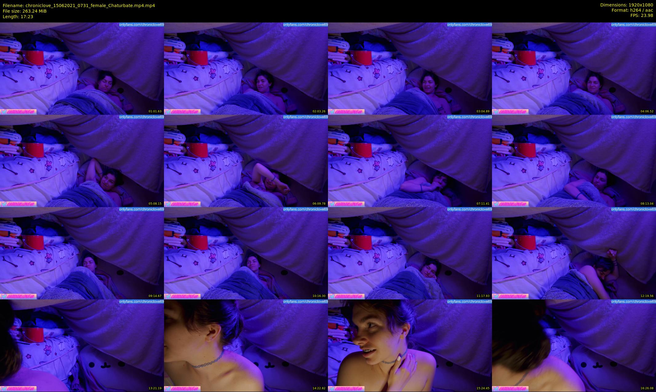 chroniclove — 18 minute Chaturbate female cam show recording, 1080p, Jun 15, 2021