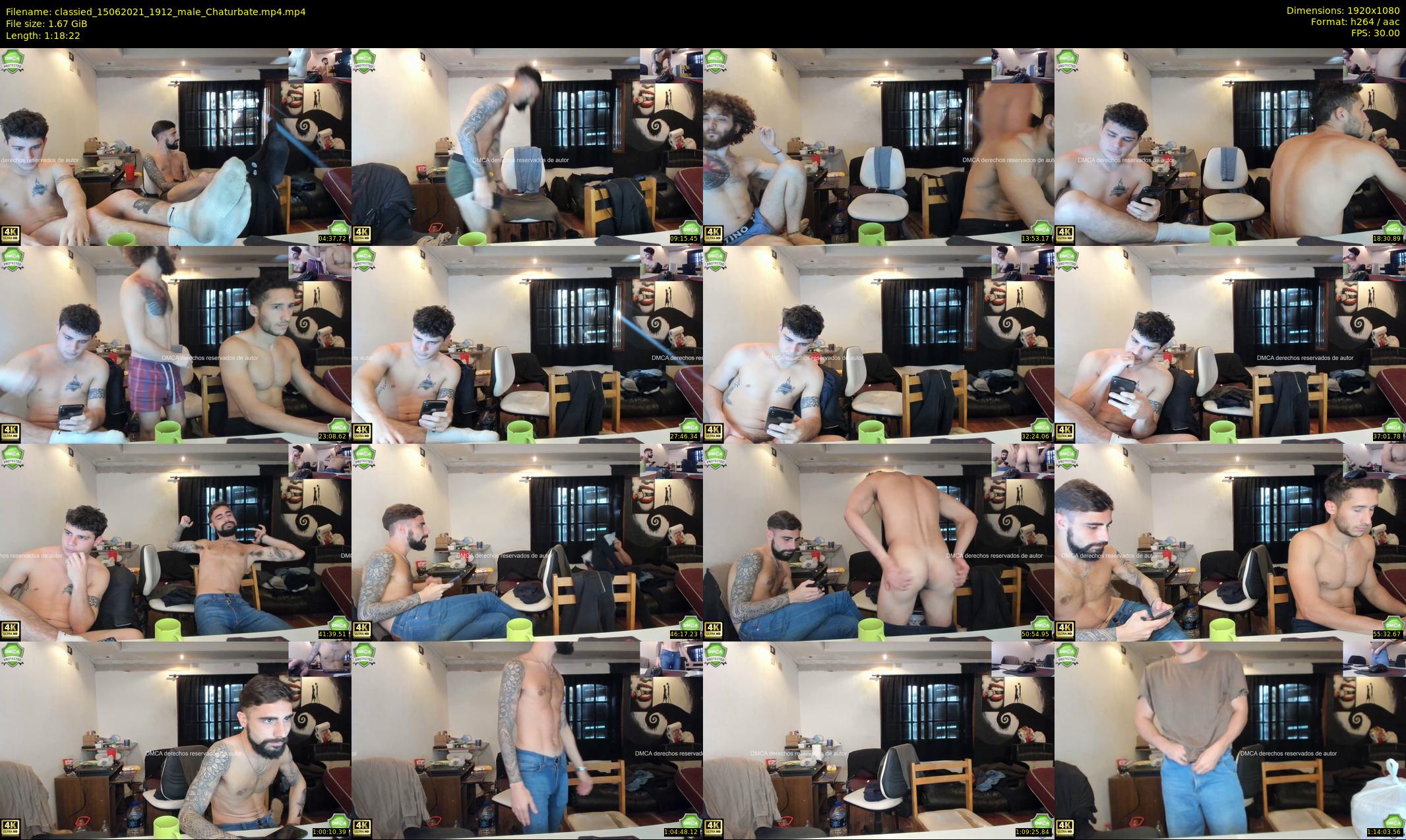 classied — 79 minute Chaturbate male cam show recording, 1080p, Jun 15, 2021