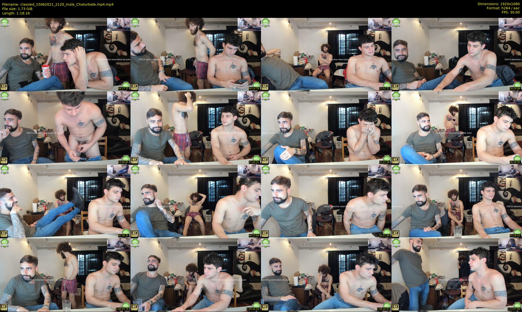 classied — 79 minute Chaturbate male cam show recording, 1080p, Jun 15, 2021