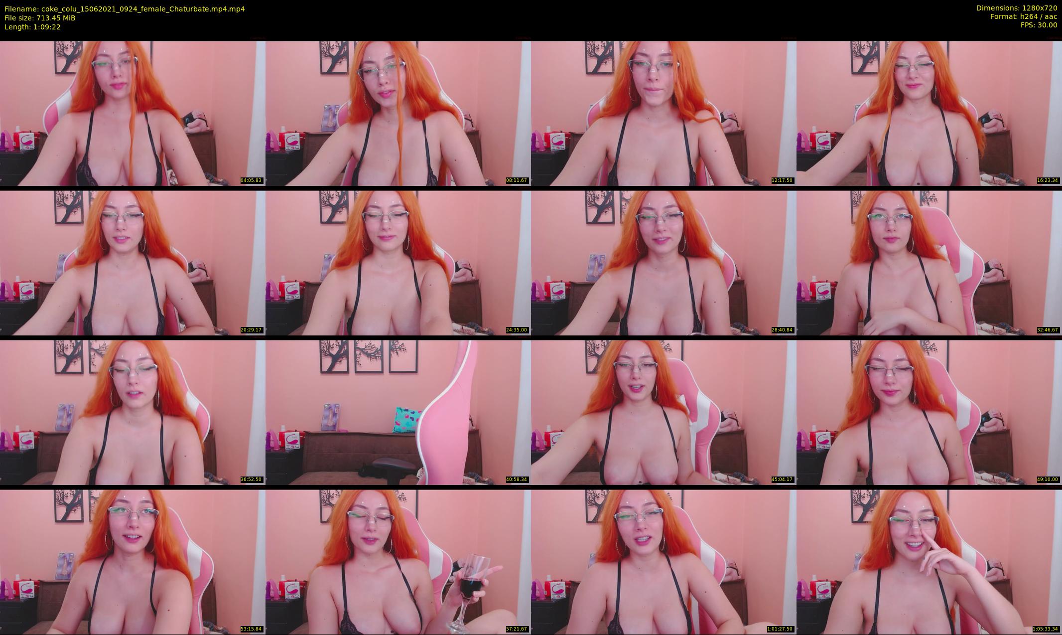coke_colu — 70 minute Chaturbate female cam show recording, 720p, Jun 15, 2021