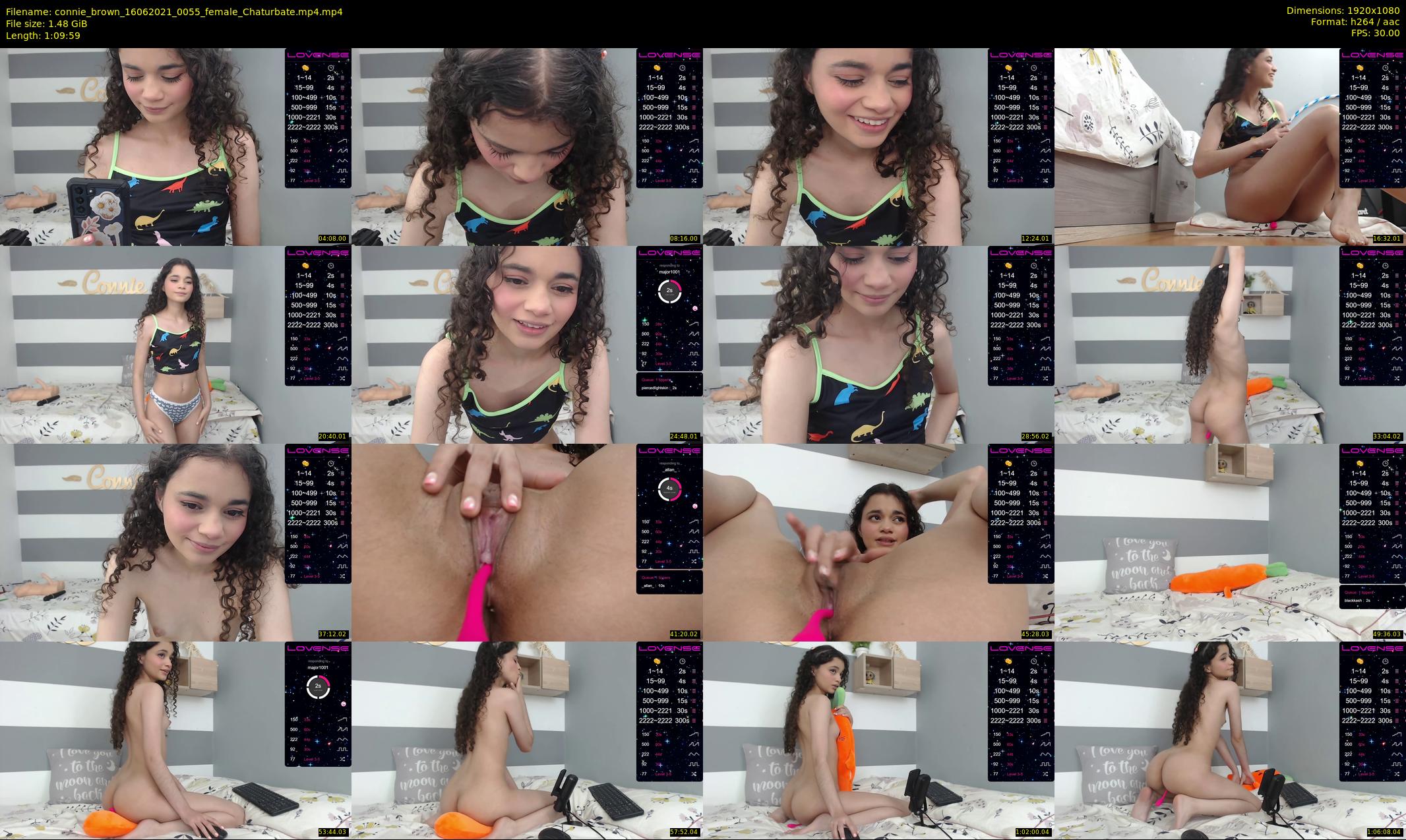 connie_brown — 70 minute Chaturbate female cam show recording, 1080p, Jun 16, 2021