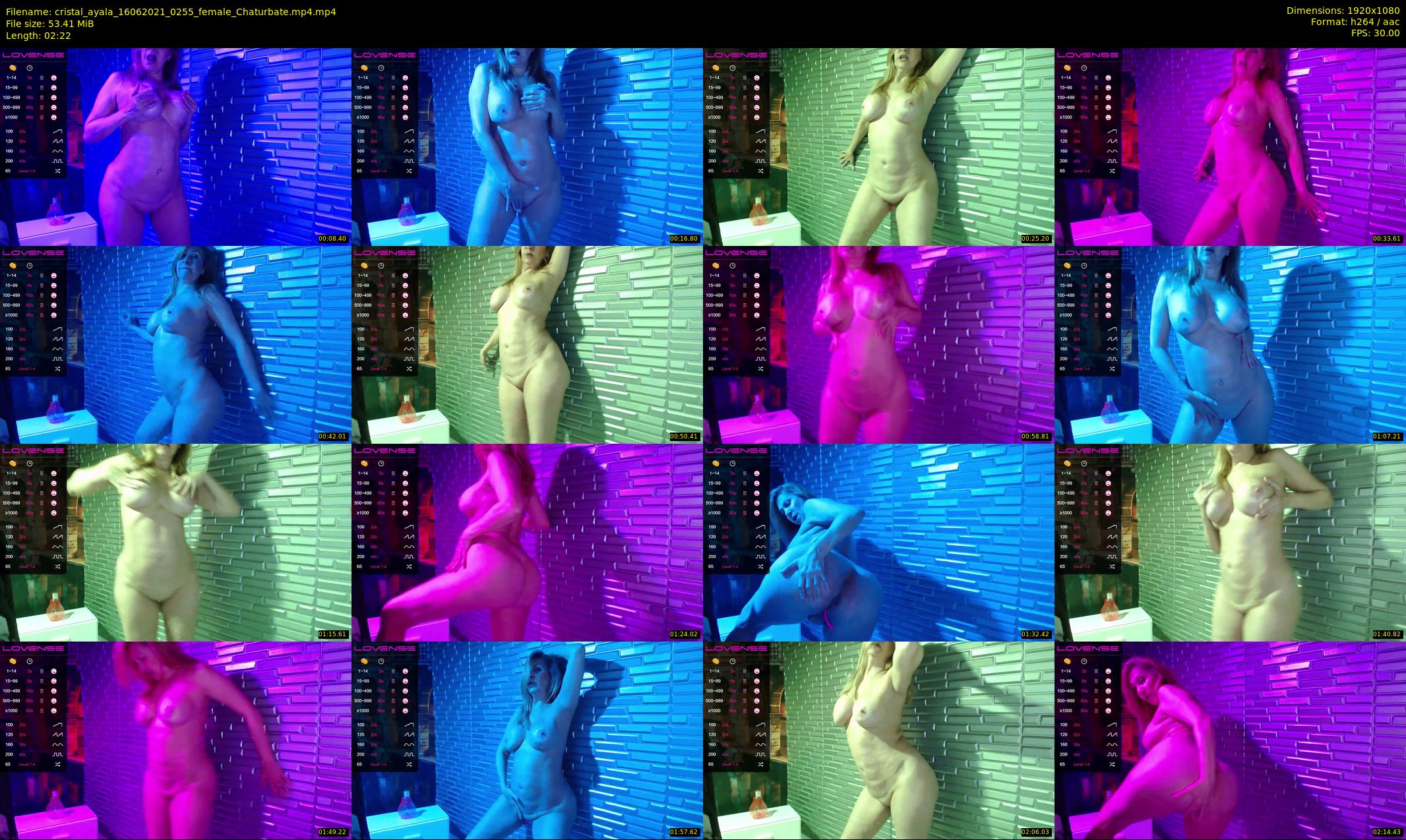 cristal_ayala — 3 minute Chaturbate female cam show recording, 1080p, Jun 16, 2021