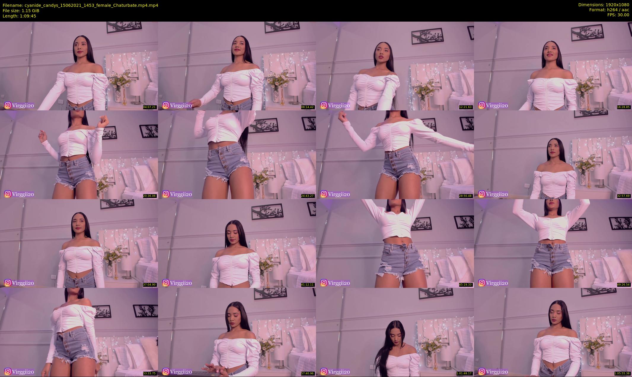 cyanide_candys — 70 minute Chaturbate female cam show recording, 1080p, Jun 15, 2021