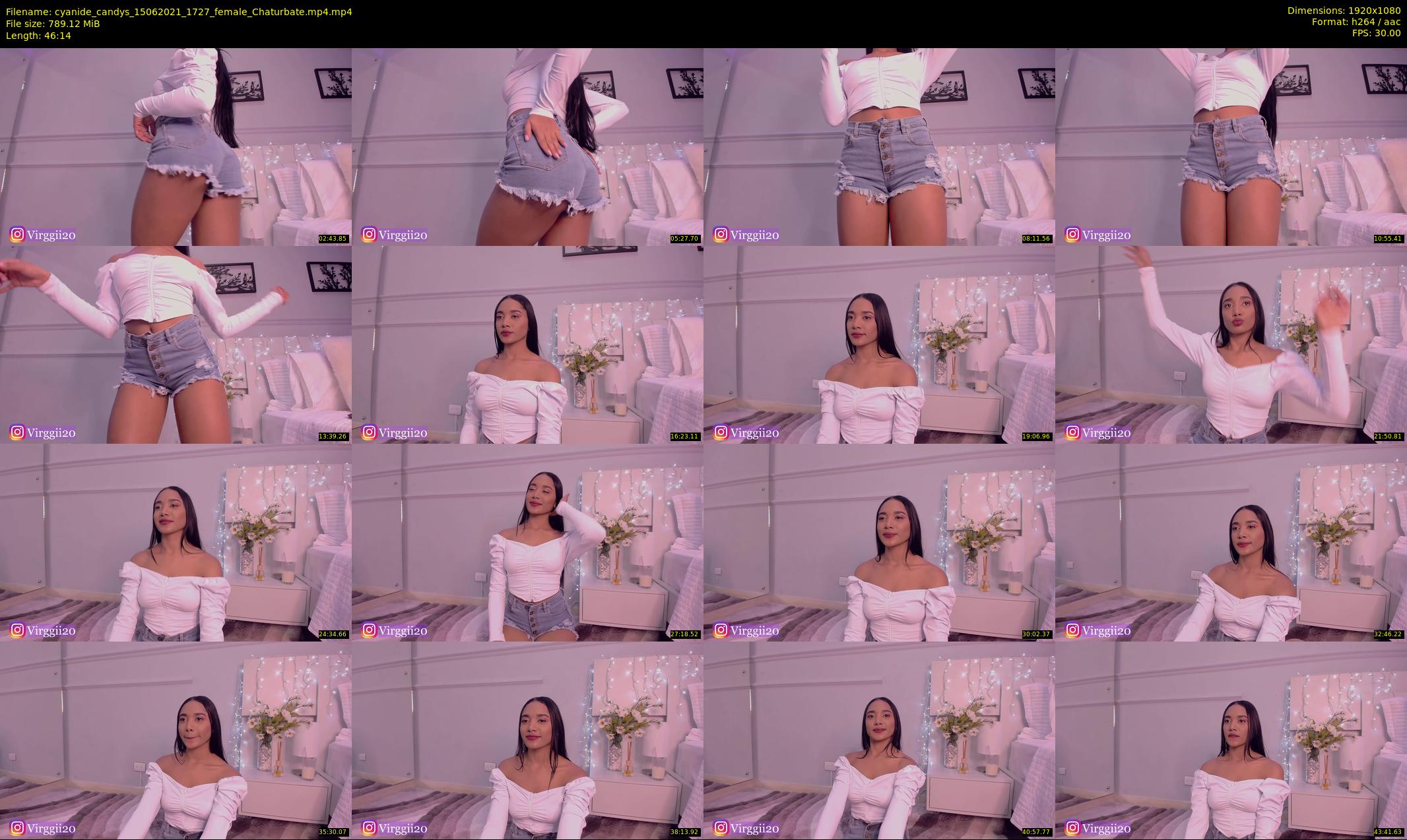 cyanide_candys — 47 minute Chaturbate female cam show recording, 1080p, Jun 15, 2021