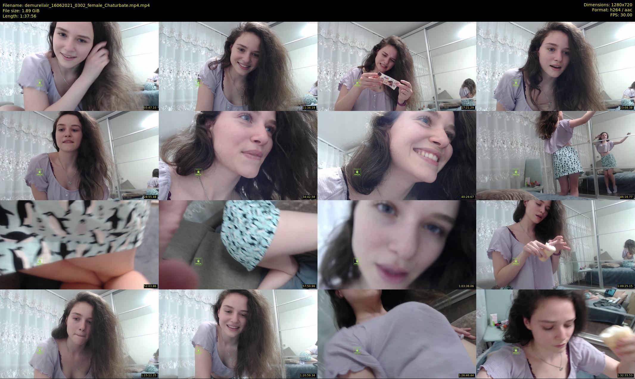 demurelixir — 98 minute Chaturbate female cam show recording, 720p, Jun 16, 2021