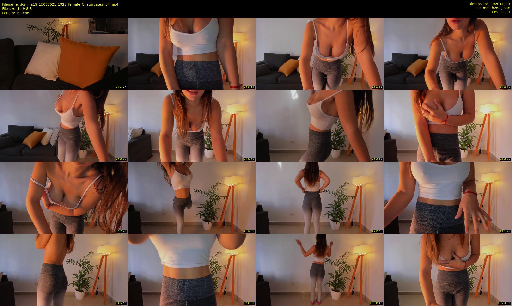 donnna19 — 70 minute Chaturbate female cam show recording, 1080p, Jun 15, 2021