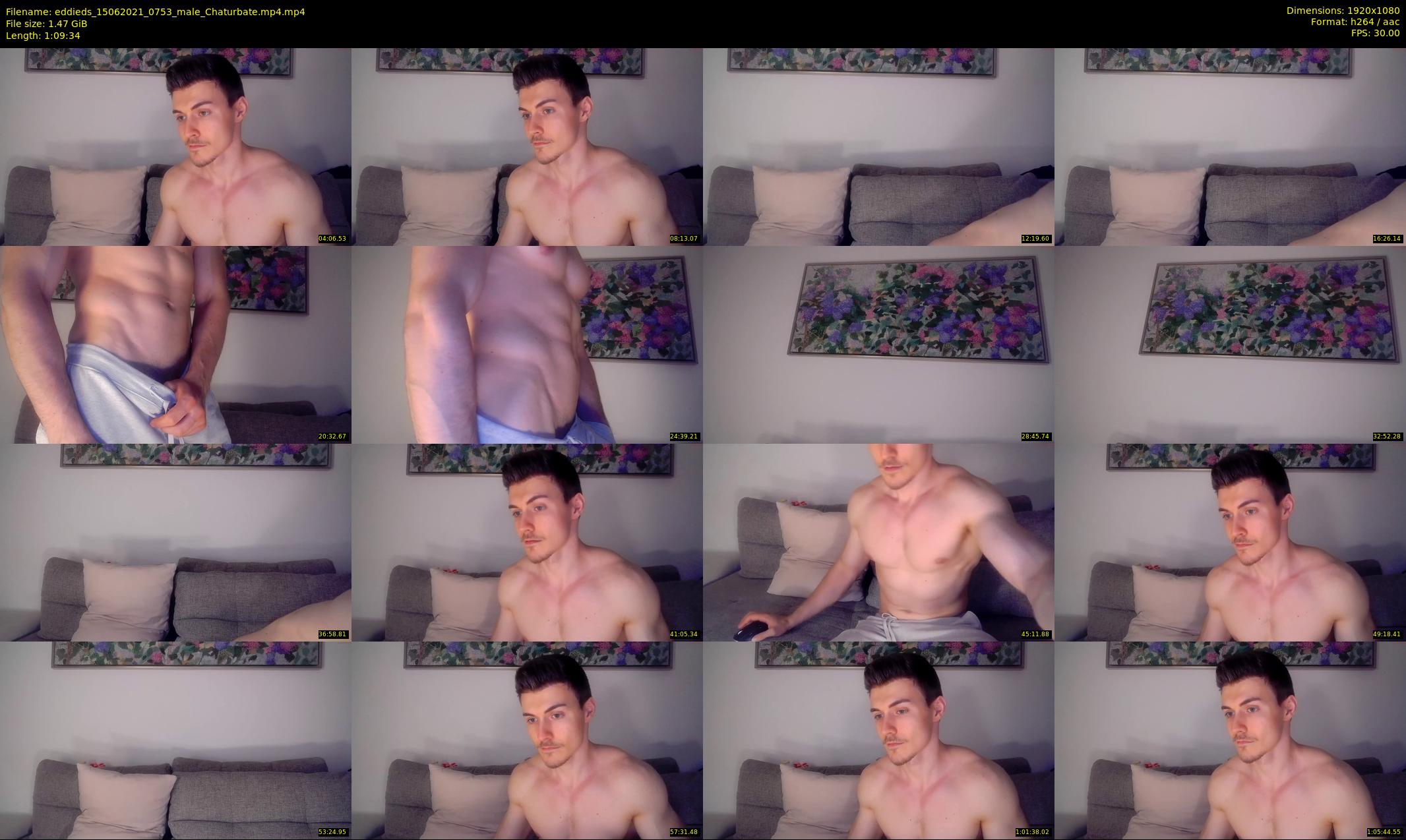 eddieds — 70 minute Chaturbate male cam show recording, 1080p, Jun 15, 2021