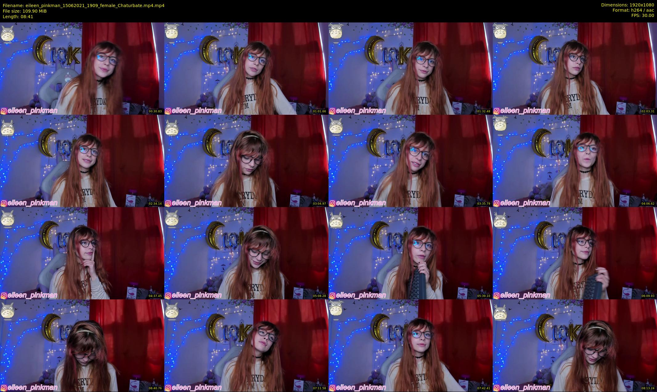 eileen_pinkman — 9 minute Chaturbate female cam show recording, 1080p, Jun 15, 2021