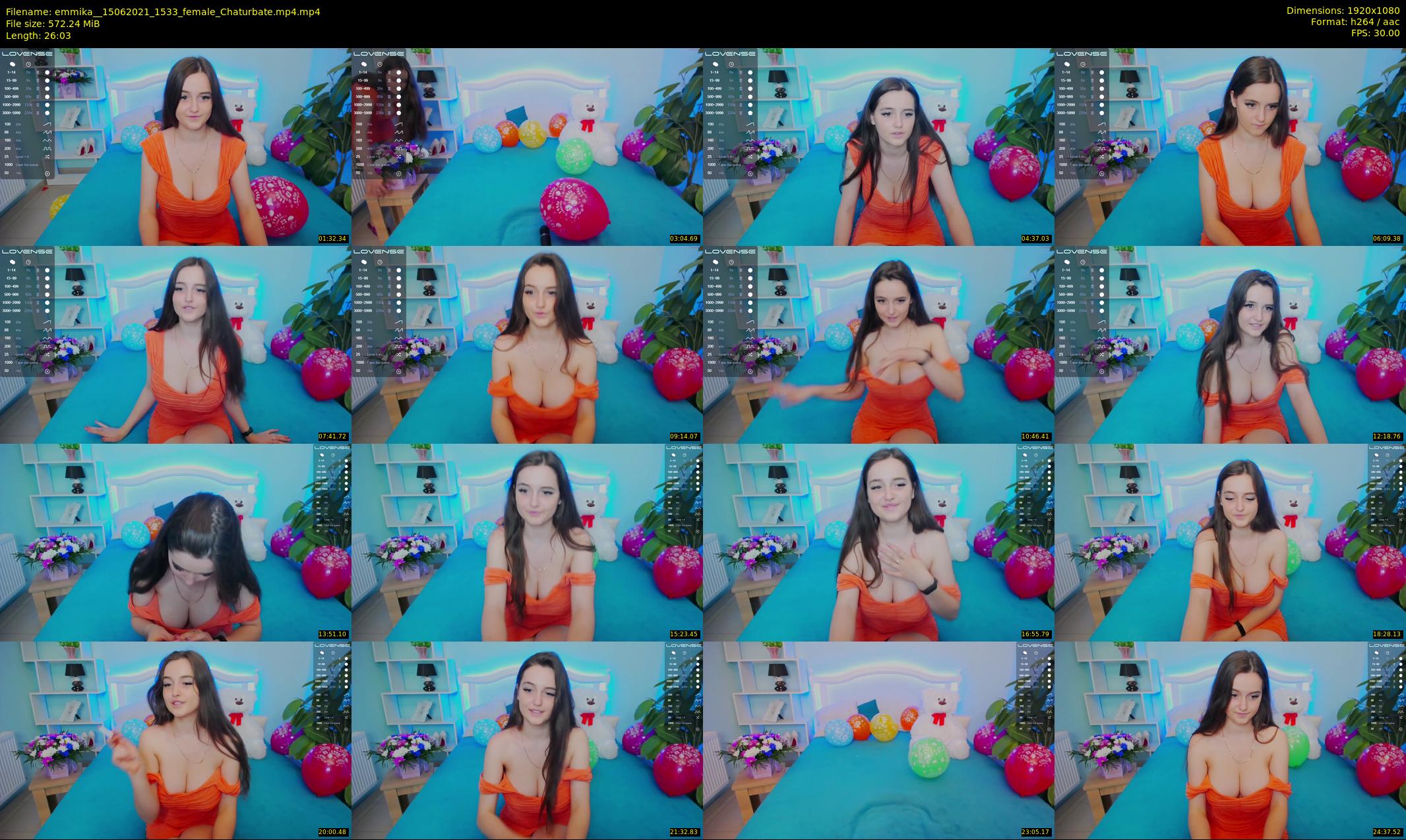 emmika_ — 27 minute Chaturbate female cam show recording, 1080p, Jun 15, 2021