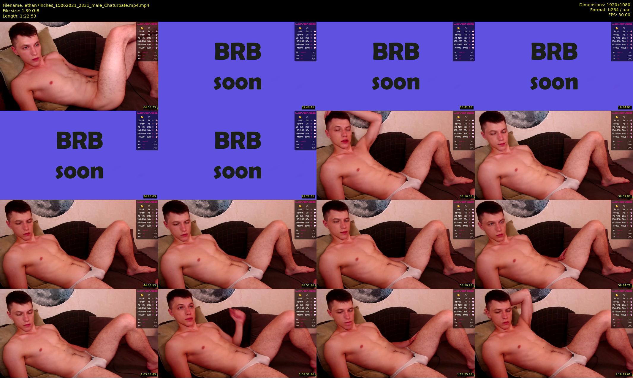 ethan7inches — 83 minute Chaturbate male cam show recording, 1080p, Jun 15, 2021