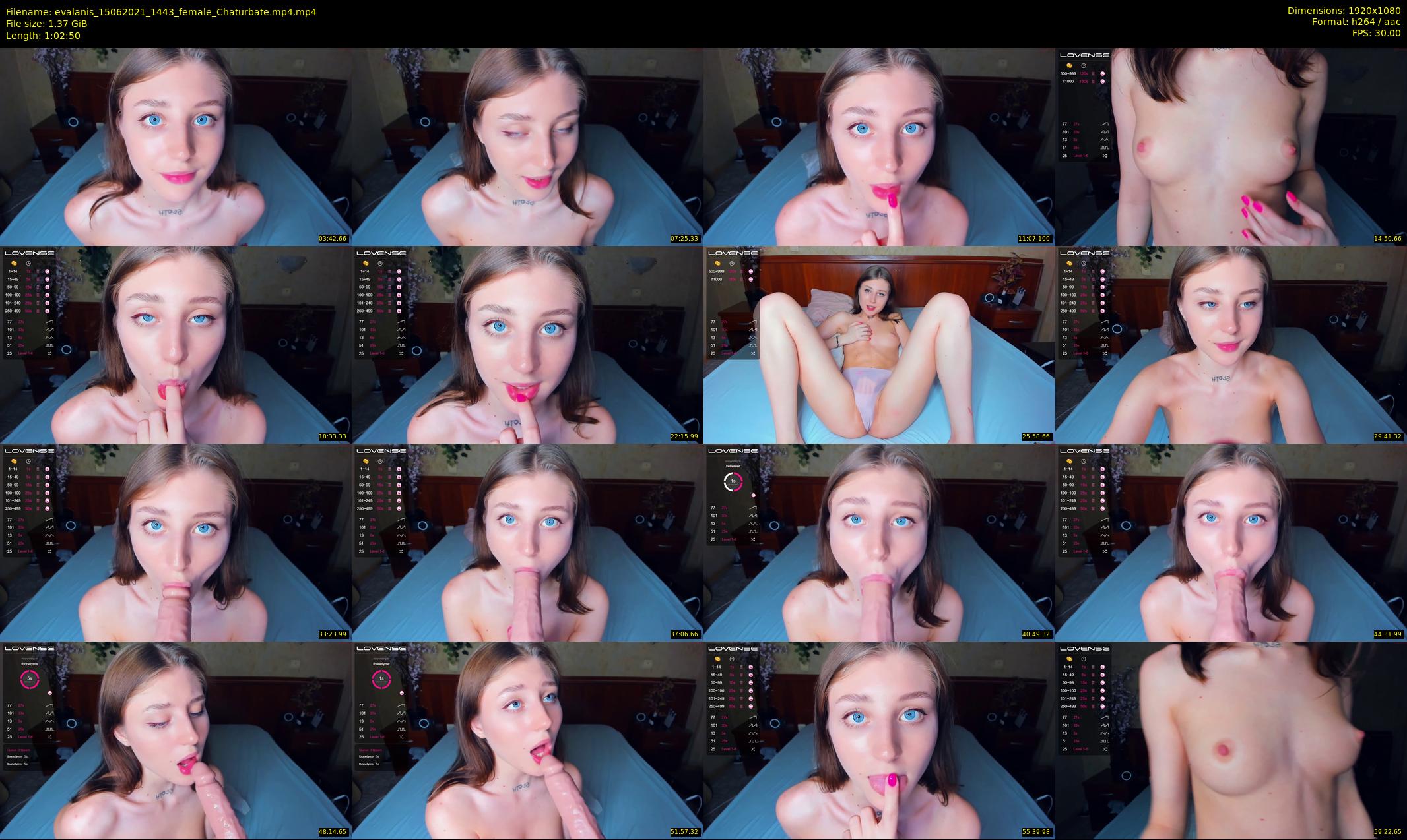 evalanis — 63 minute Chaturbate couple cam show recording, 1080p, Jun 15, 2021
