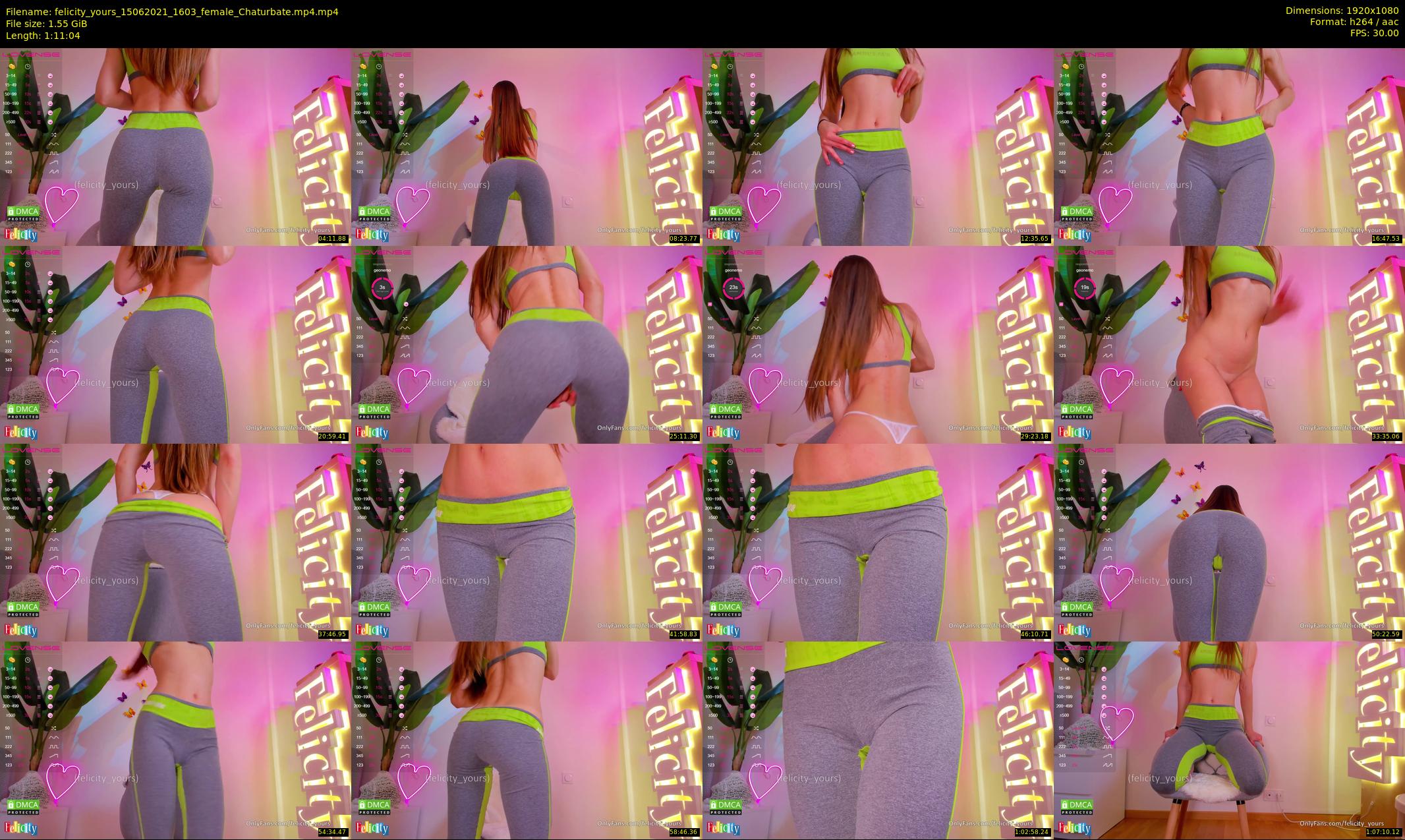 felicity_yours — 72 minute Chaturbate female cam show recording, 1080p, Jun 15, 2021