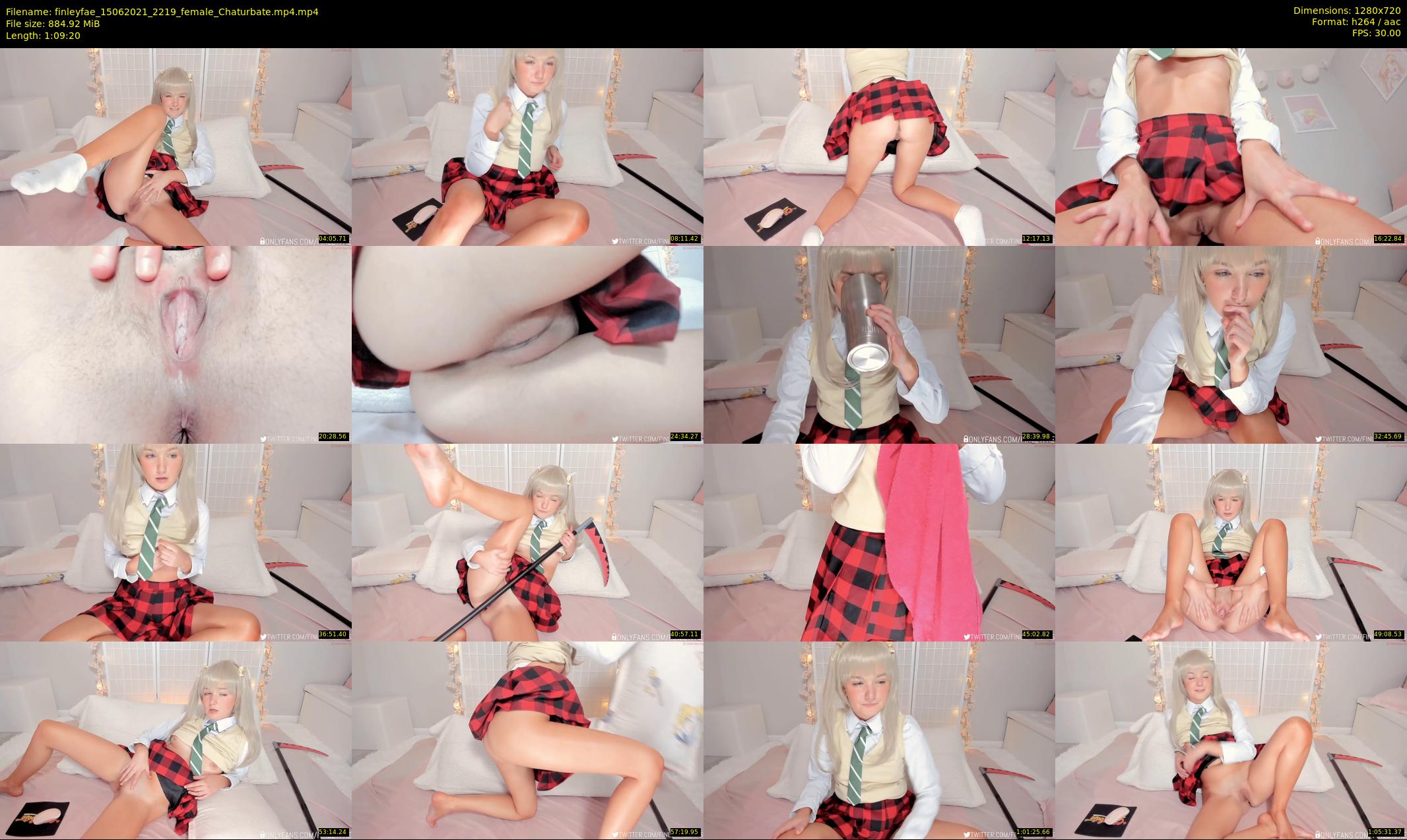 finleyfae — 70 minute Chaturbate female cam show recording, 720p, Jun 15, 2021