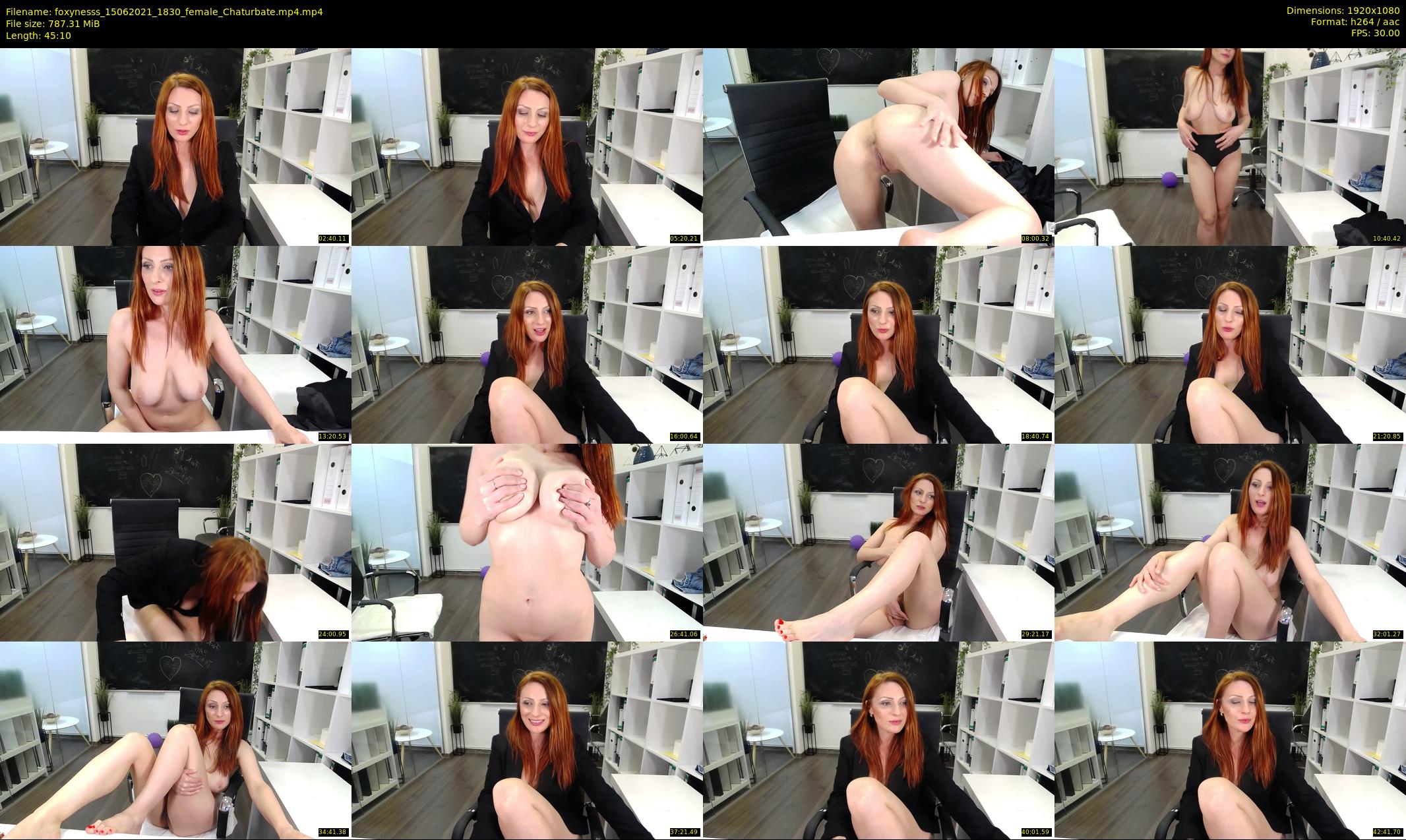 foxynesss — 46 minute Chaturbate female cam show recording, 1080p, Jun 15, 2021