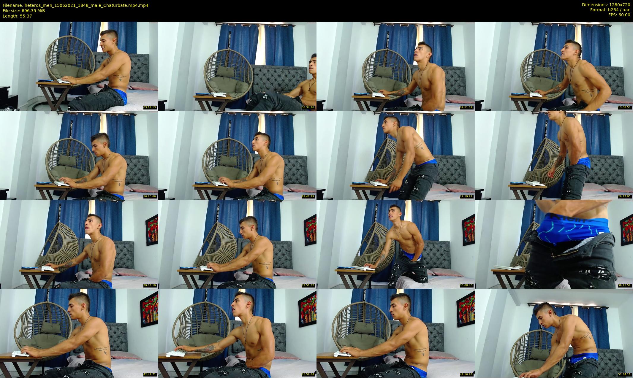 heteros_men — 56 minute Chaturbate male cam show recording, 720p, Jun 15, 2021