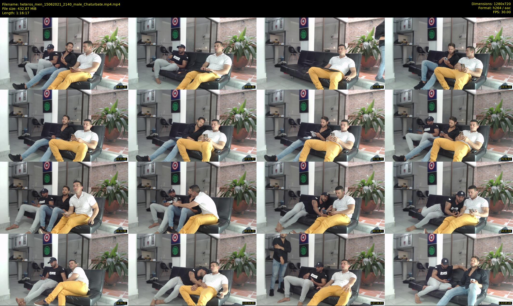 heteros_men — 77 minute Chaturbate male cam show recording, 720p, Jun 15, 2021