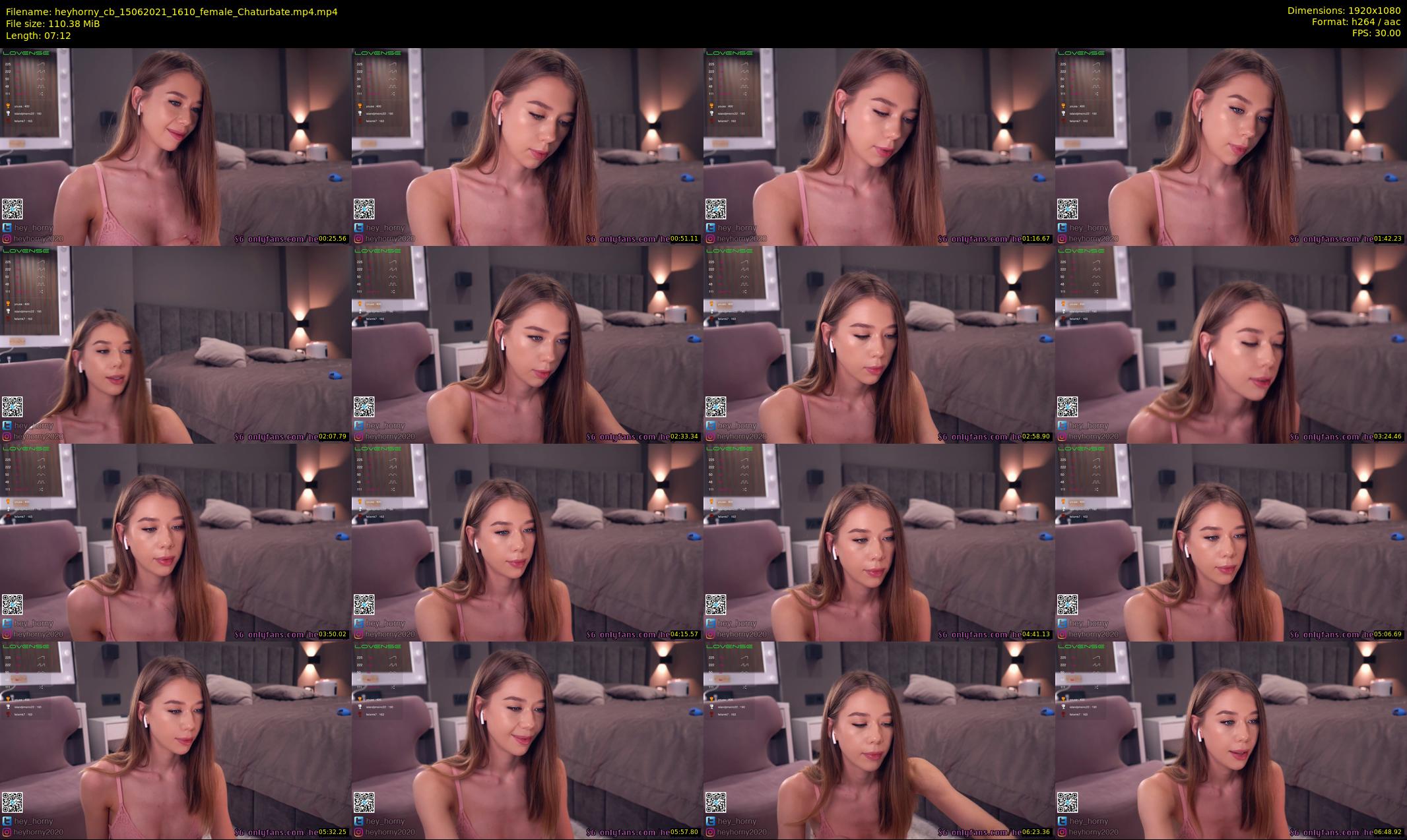 heyhorny_cb — 8 minute Chaturbate couple cam show recording, 1080p, Jun 15, 2021