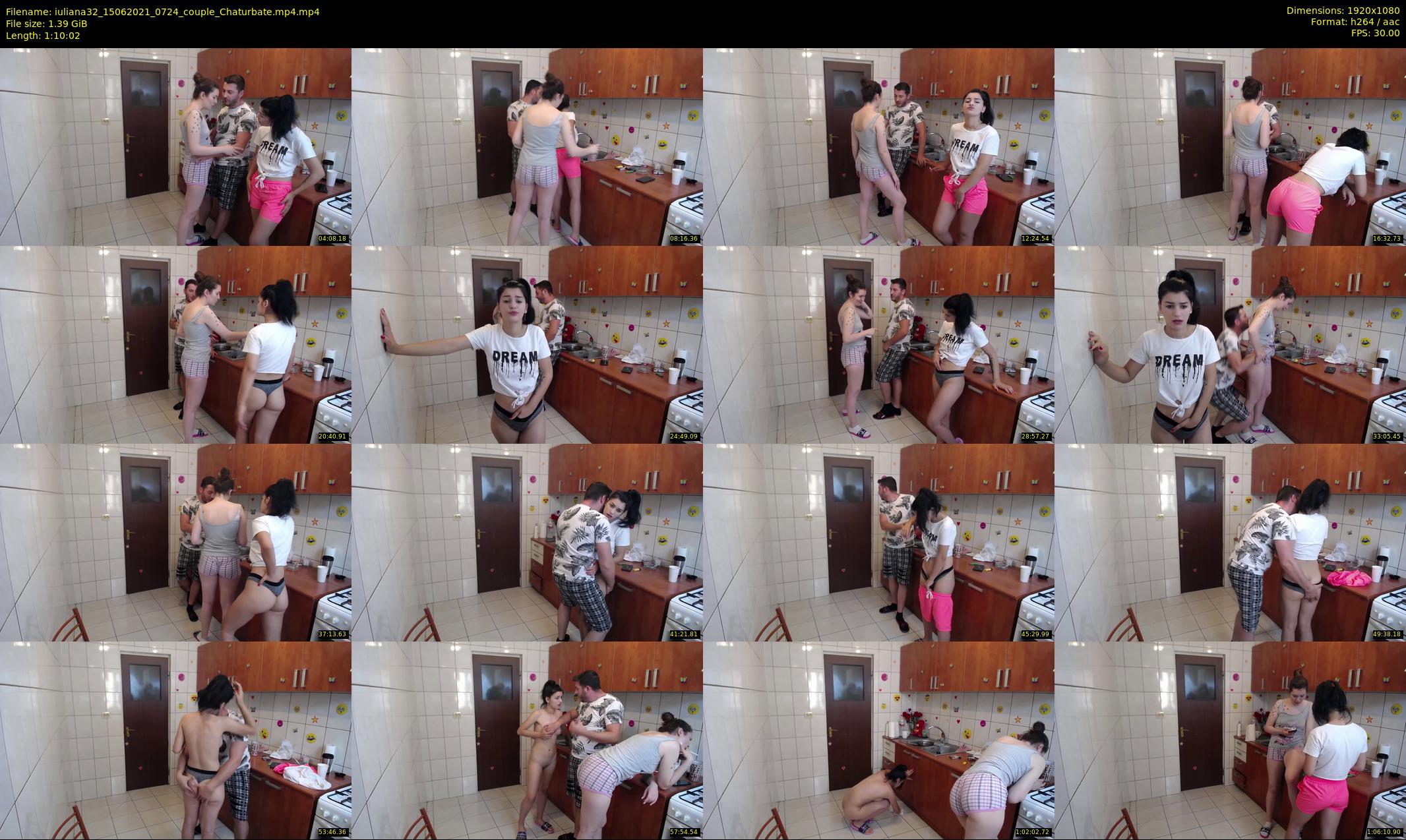 iuliana32 — 71 minute Chaturbate couple cam show recording, 1080p, Jun 15, 2021
