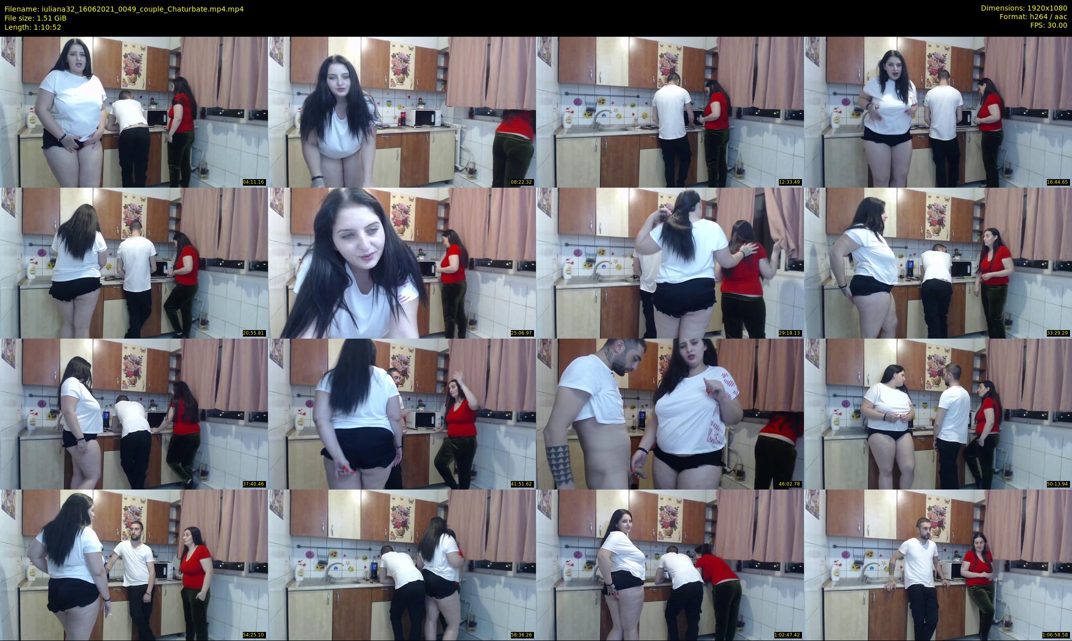 iuliana32 — 71 minute Chaturbate couple cam show recording, 1080p, Jun 16, 2021