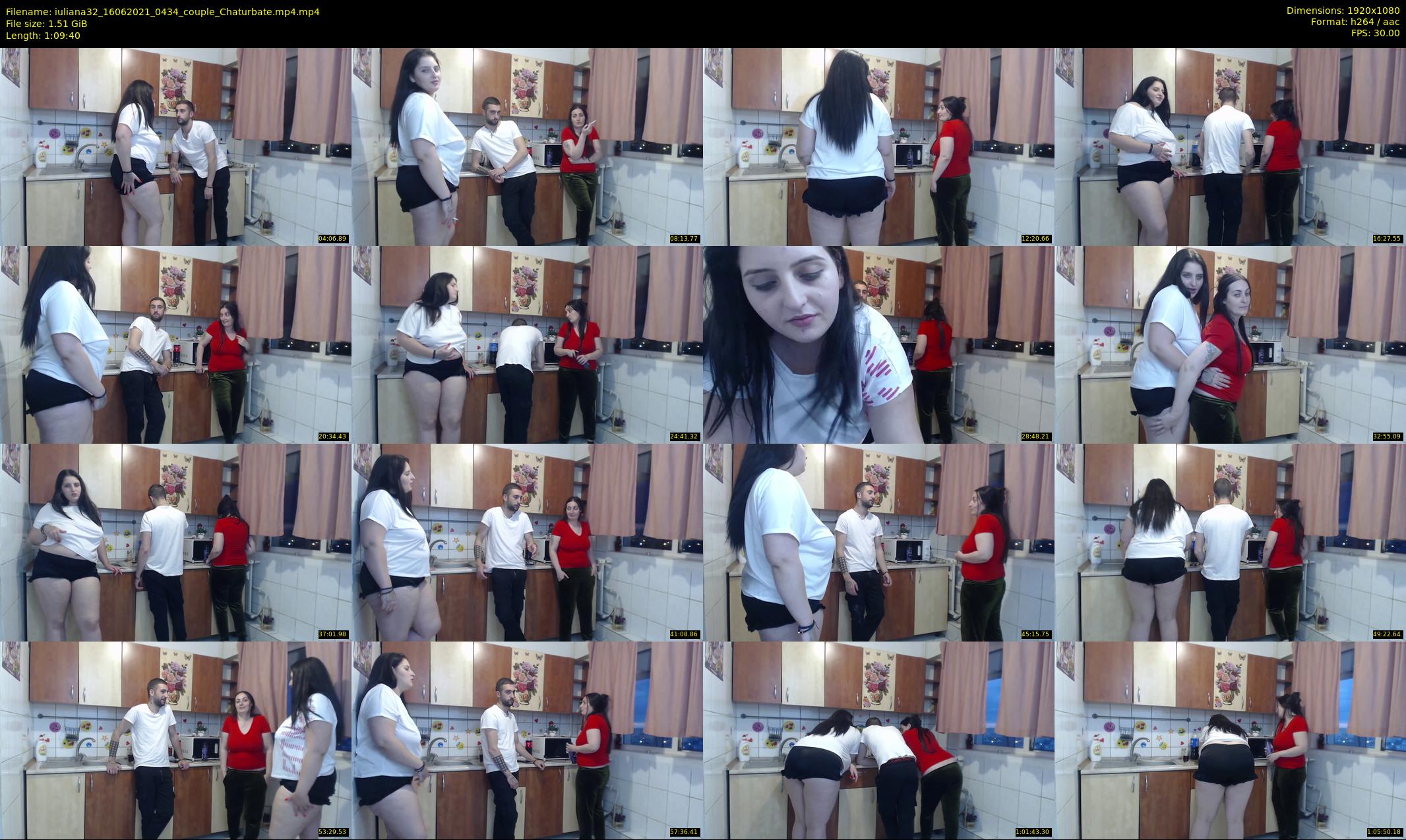 iuliana32 — 70 minute Chaturbate couple cam show recording, 1080p, Jun 16, 2021