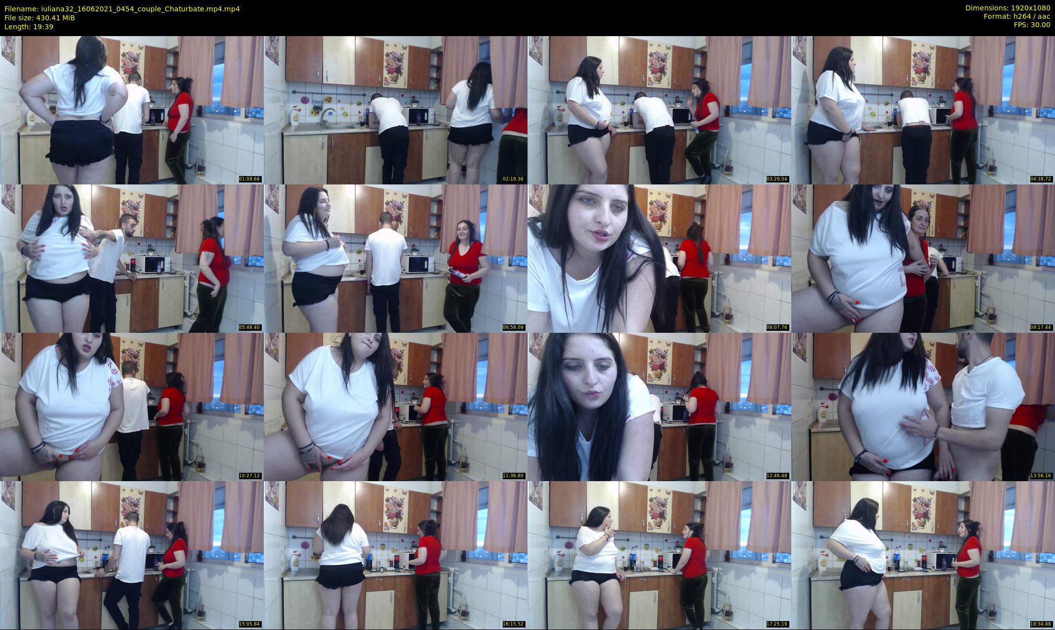 iuliana32 — 20 minute Chaturbate couple cam show recording, 1080p, Jun 16, 2021
