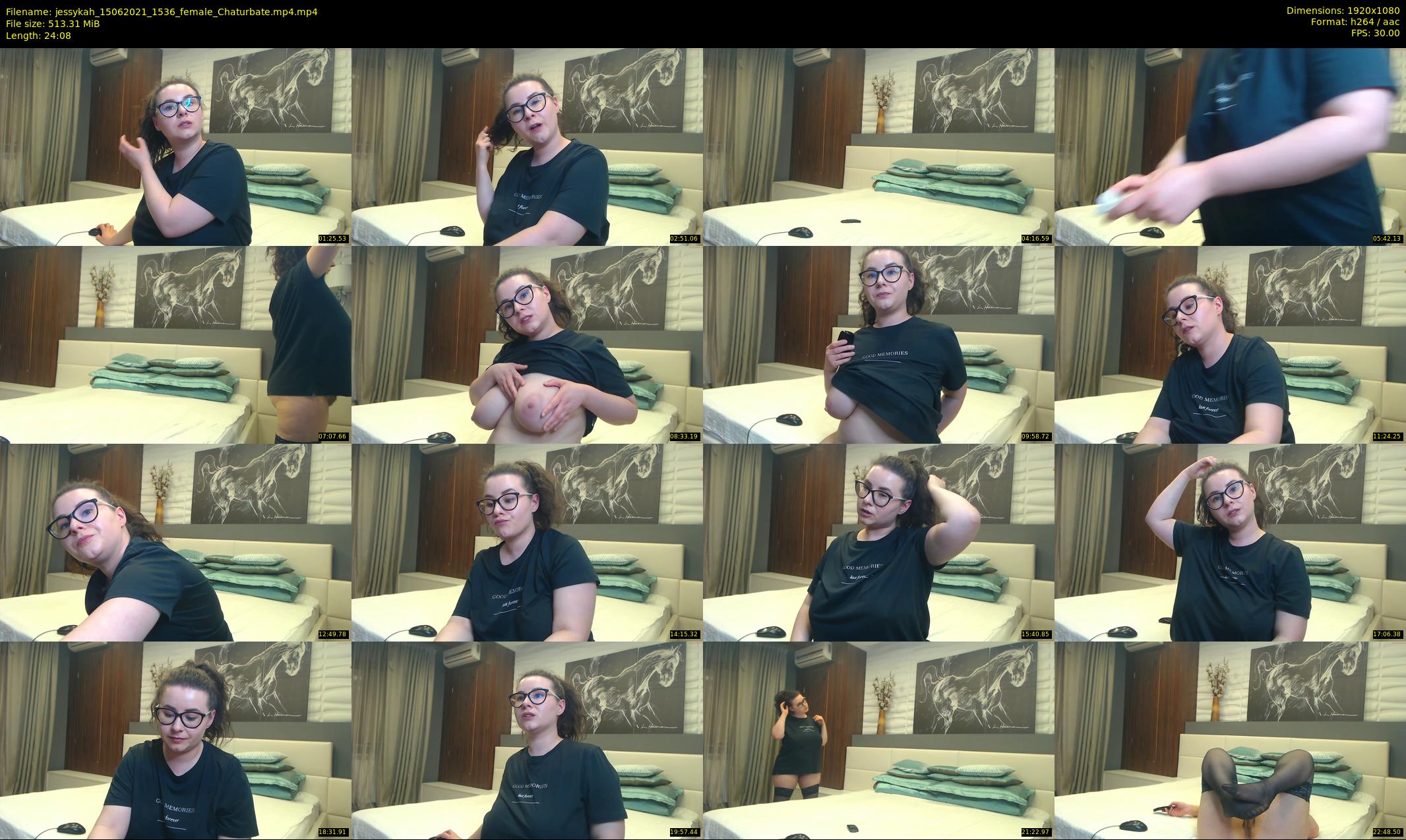 jessykah — 25 minute Chaturbate female cam show recording, 1080p, Jun 15, 2021