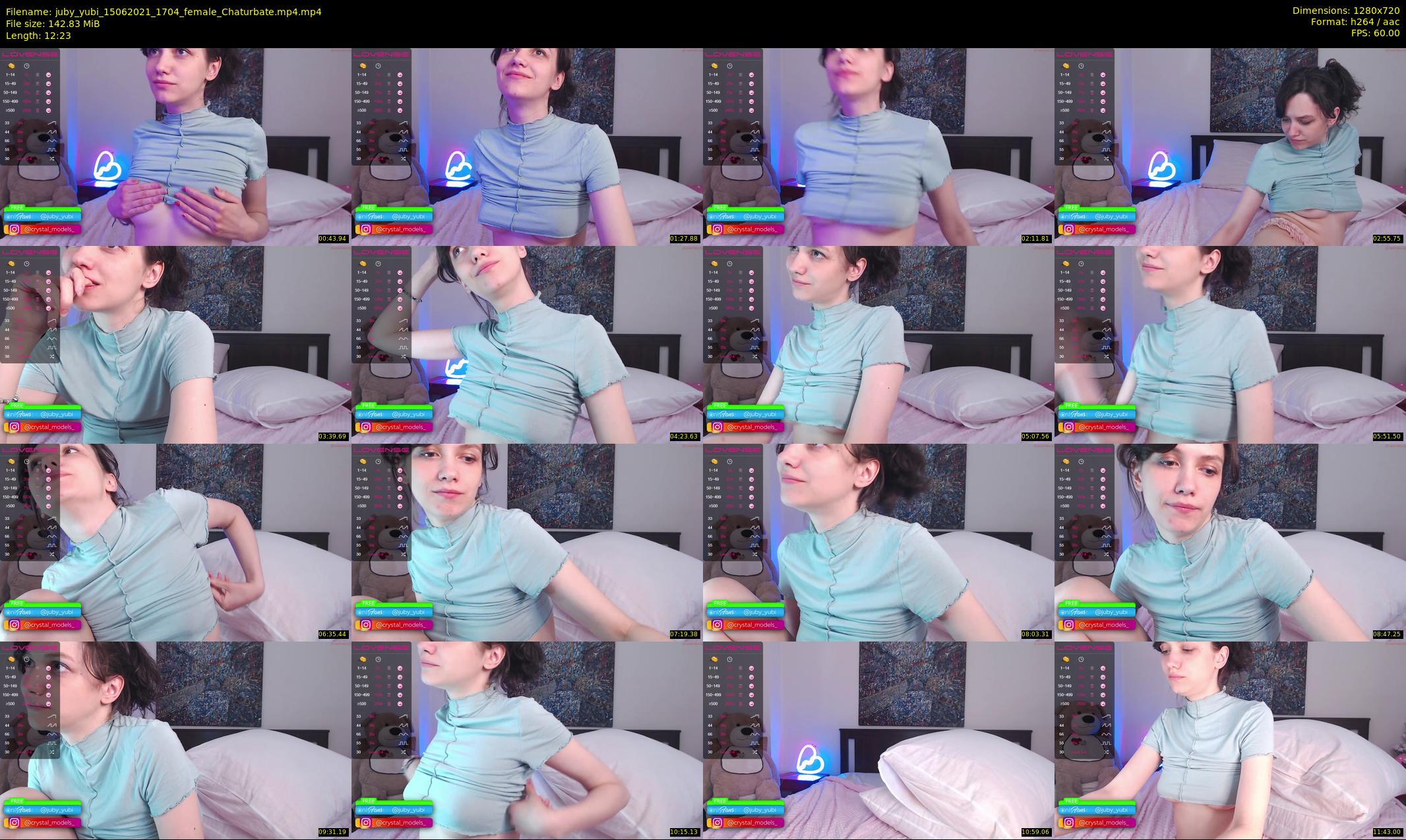 juby_yubi — 13 minute Chaturbate female cam show recording, 720p, Jun 15, 2021