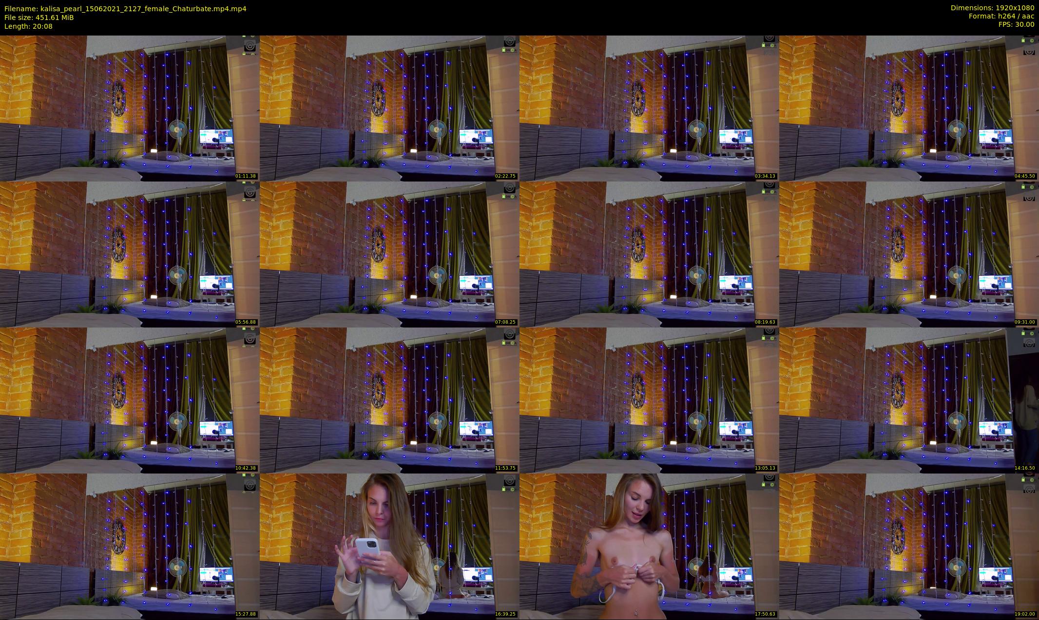 kalisa_pearl — 21 minute Chaturbate female cam show recording, 1080p, Jun 15, 2021