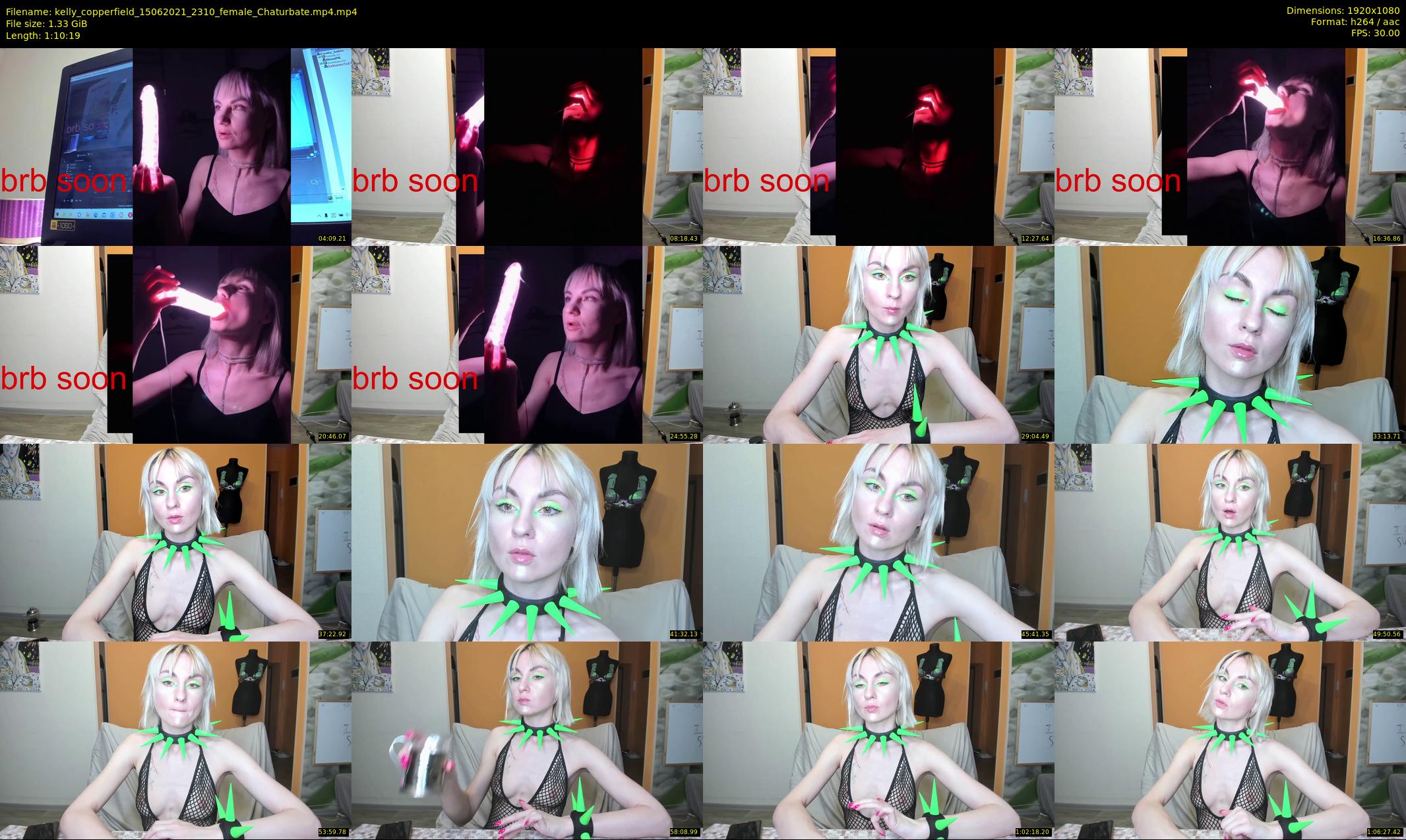 kelly_copperfield — 71 minute Chaturbate female cam show recording, 1080p, Jun 15, 2021