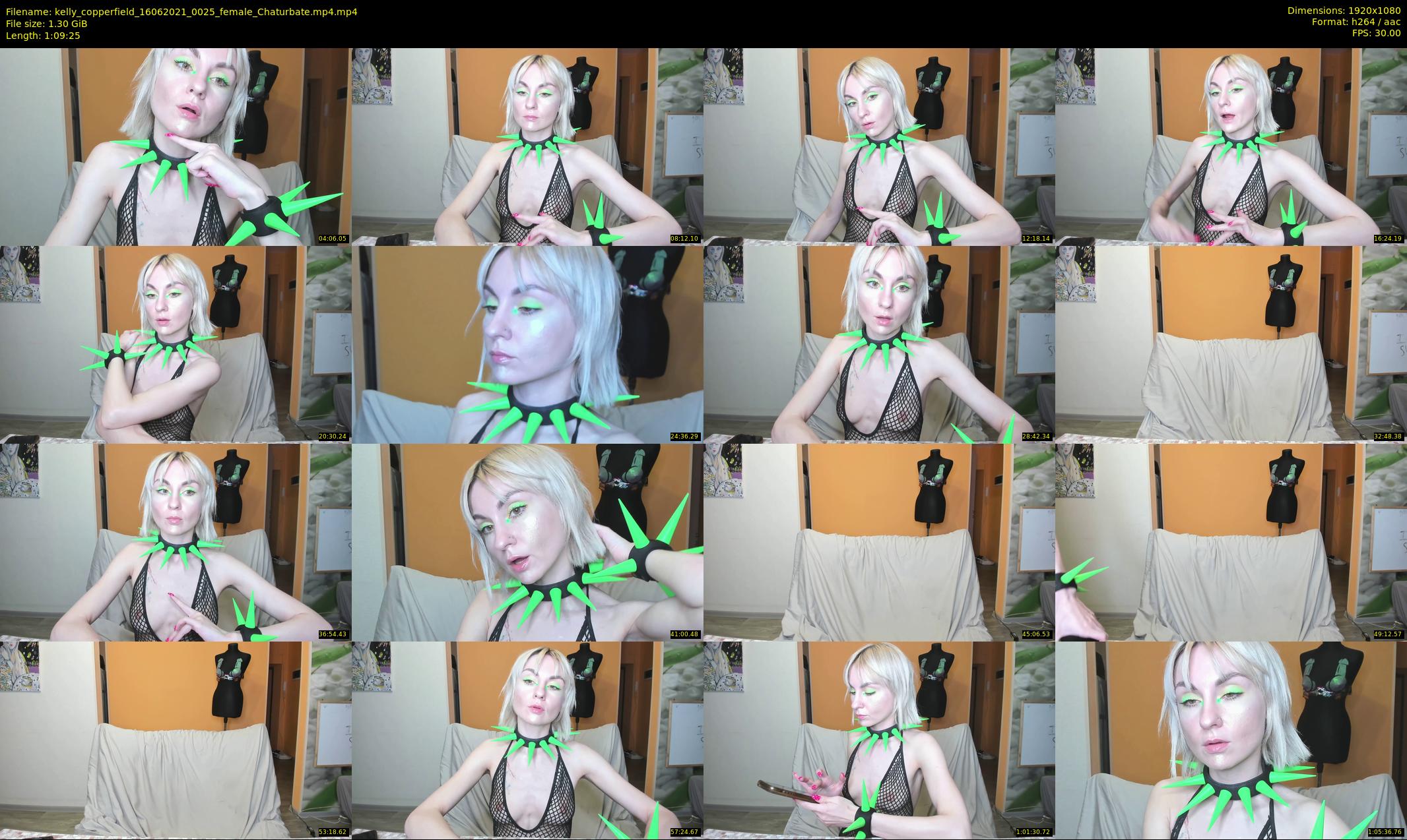 kelly_copperfield — 70 minute Chaturbate female cam show recording, 1080p, Jun 16, 2021