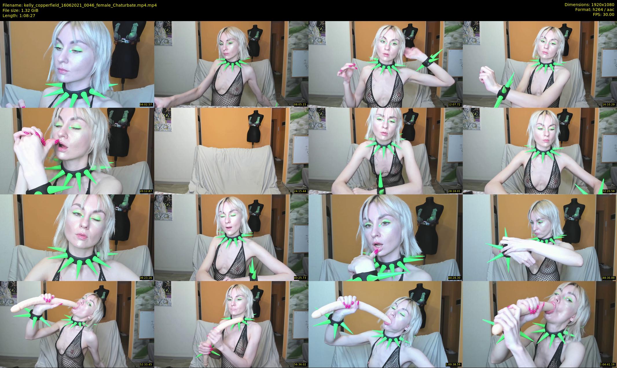 kelly_copperfield — 69 minute Chaturbate female cam show recording, 1080p, Jun 16, 2021