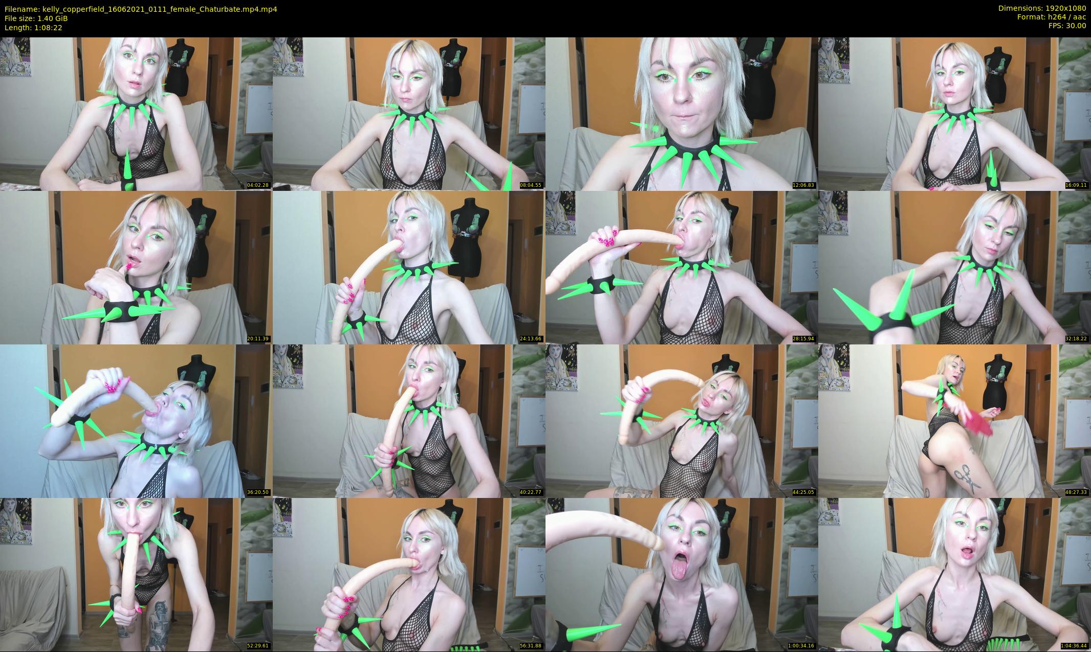 kelly_copperfield — 69 minute Chaturbate female cam show recording, 1080p, Jun 16, 2021