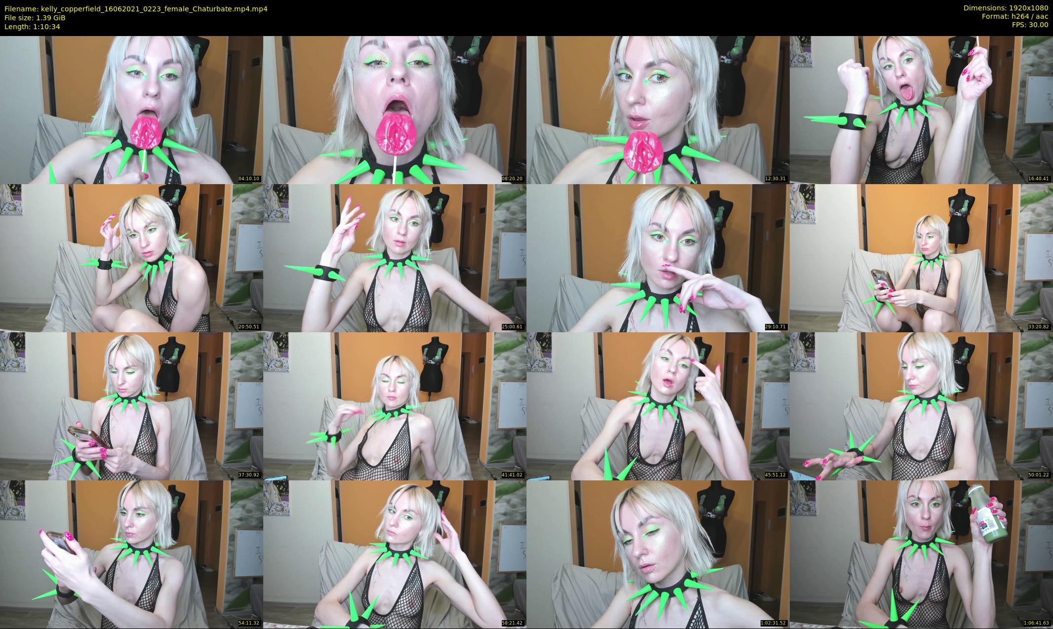 kelly_copperfield — 71 minute Chaturbate female cam show recording, 1080p, Jun 16, 2021
