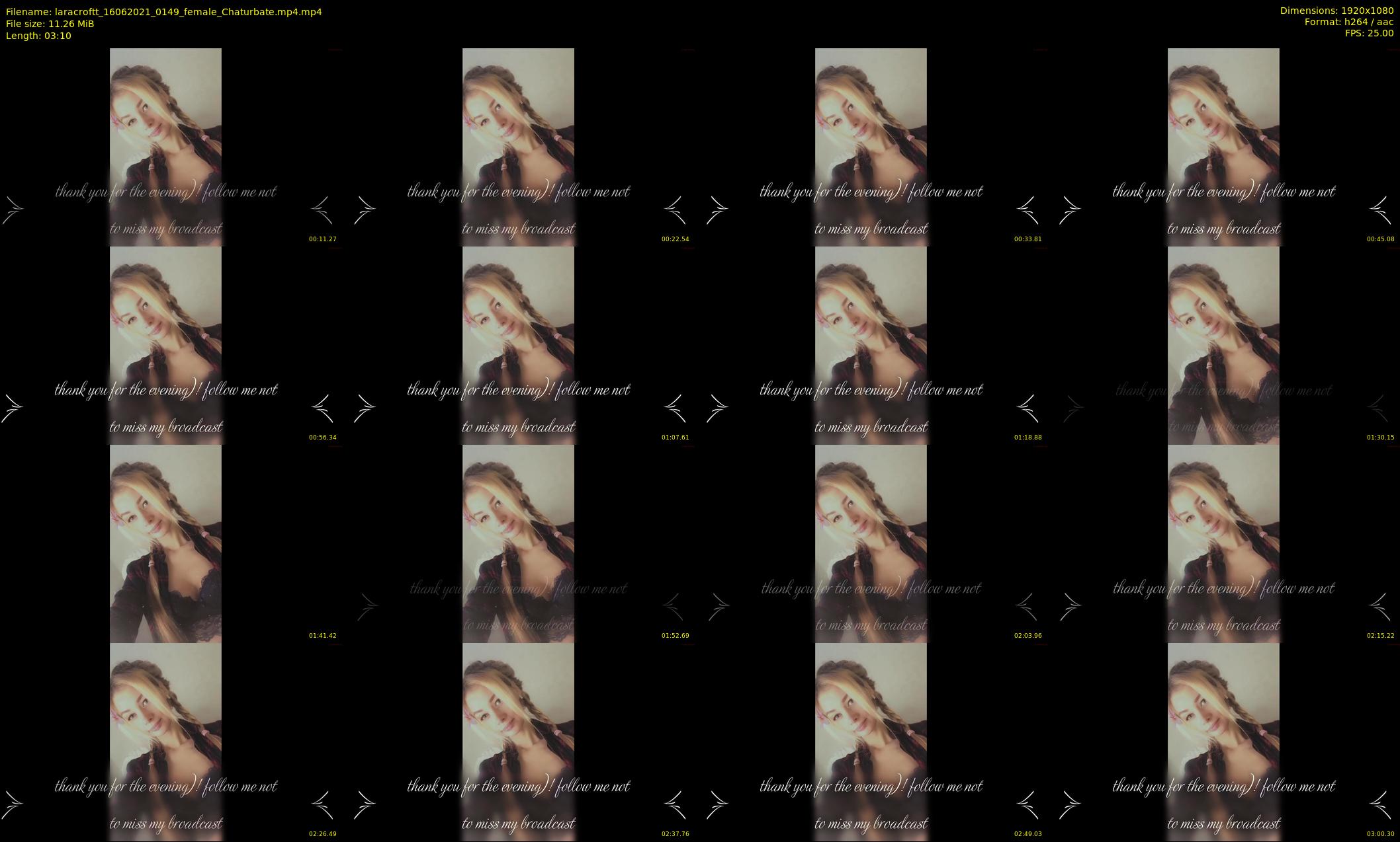 laracroftt — 4 minute Chaturbate female cam show recording, 1080p, Jun 16, 2021