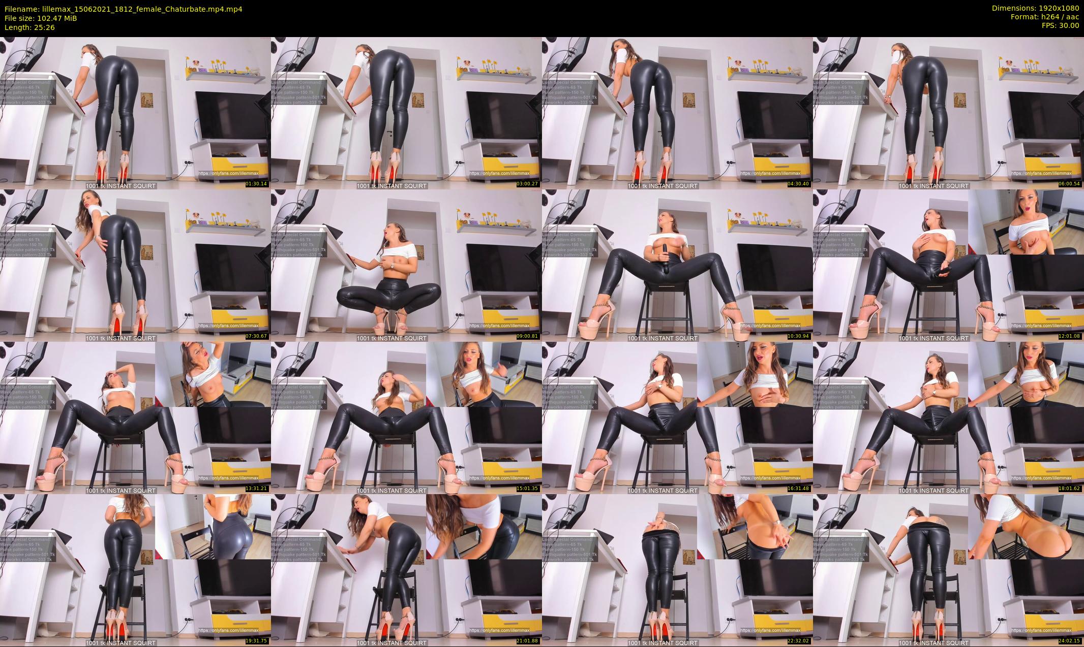 lillemax — 26 minute Chaturbate female cam show recording, 1080p, Jun 15, 2021