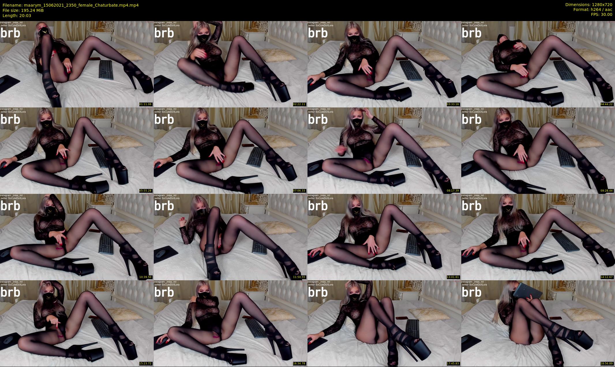 maarym — 21 minute Chaturbate couple cam show recording, 720p, Jun 15, 2021