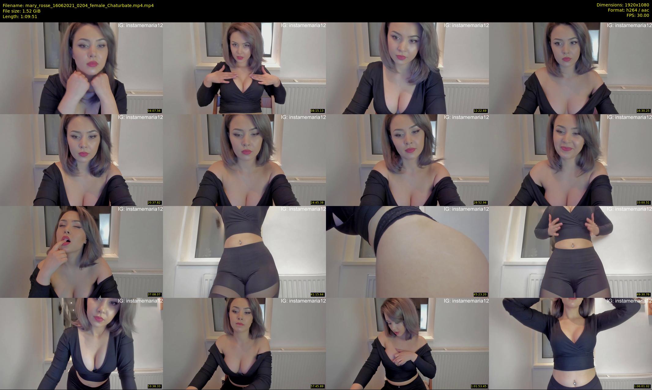 mary_rosse — 70 minute Chaturbate couple cam show recording, 1080p, Jun 16, 2021