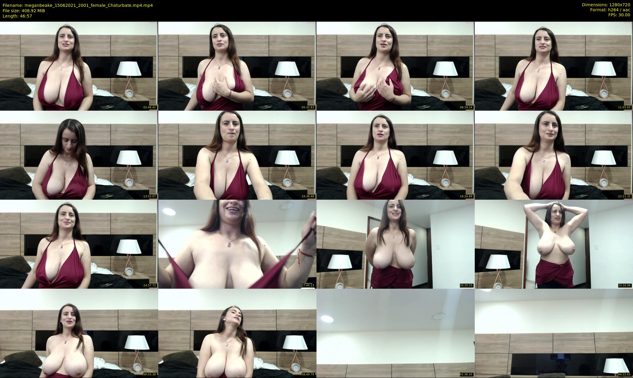 meganbeake — 47 minute Chaturbate female cam show recording, 720p, Jun 15, 2021