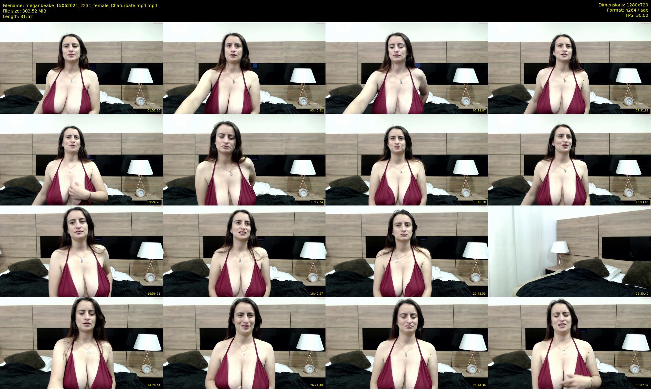 meganbeake — 32 minute Chaturbate female cam show recording, 720p, Jun 15, 2021