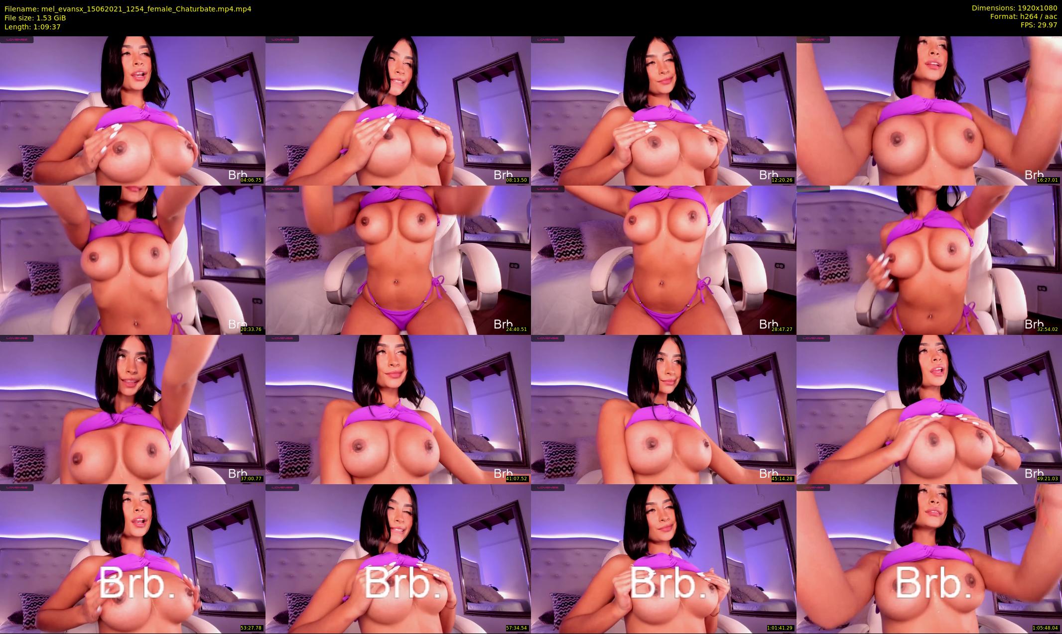 mel_evansx — 70 minute Chaturbate female cam show recording, 1080p, Jun 15, 2021